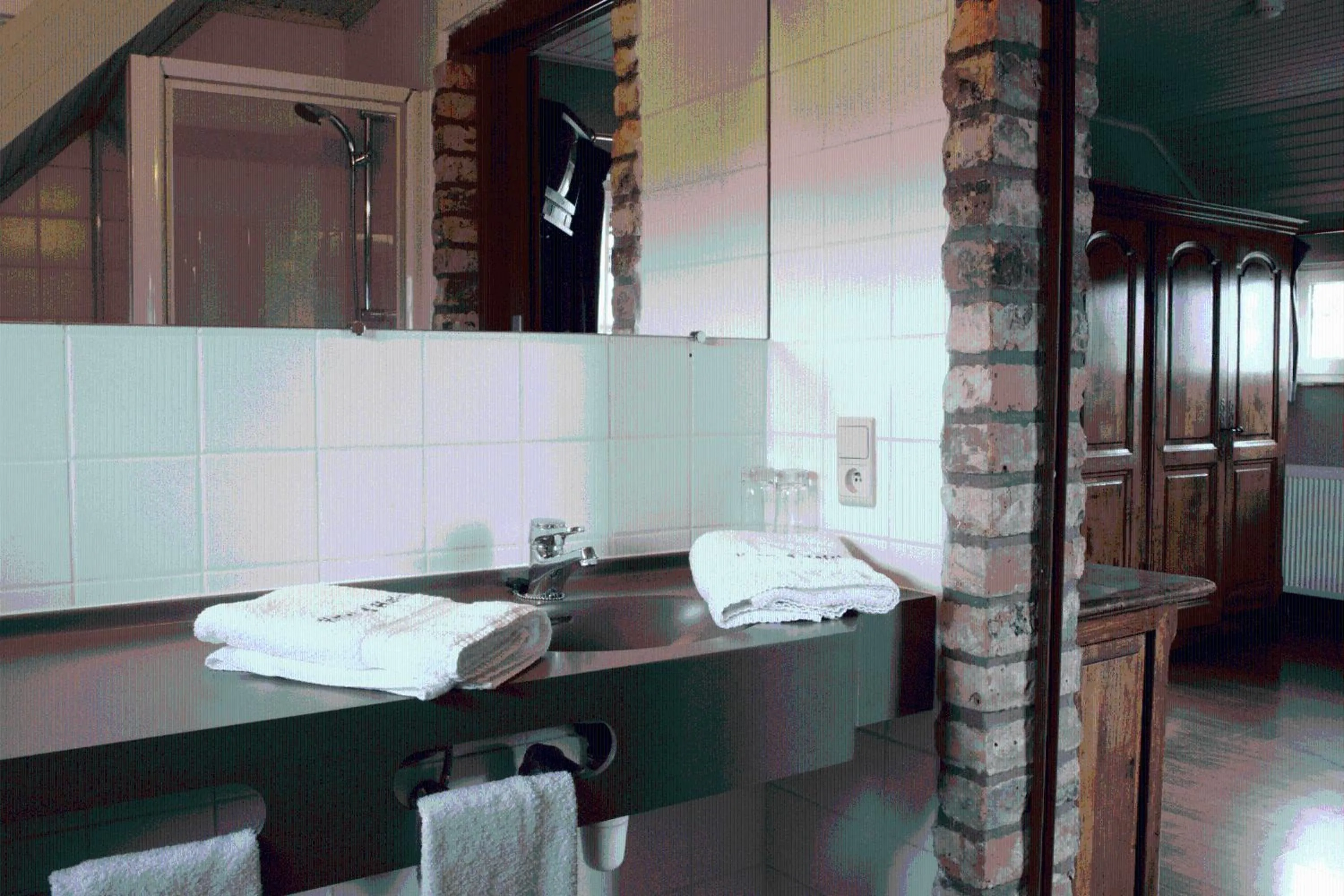 Shower in Hotel Restaurant D'Hofstee