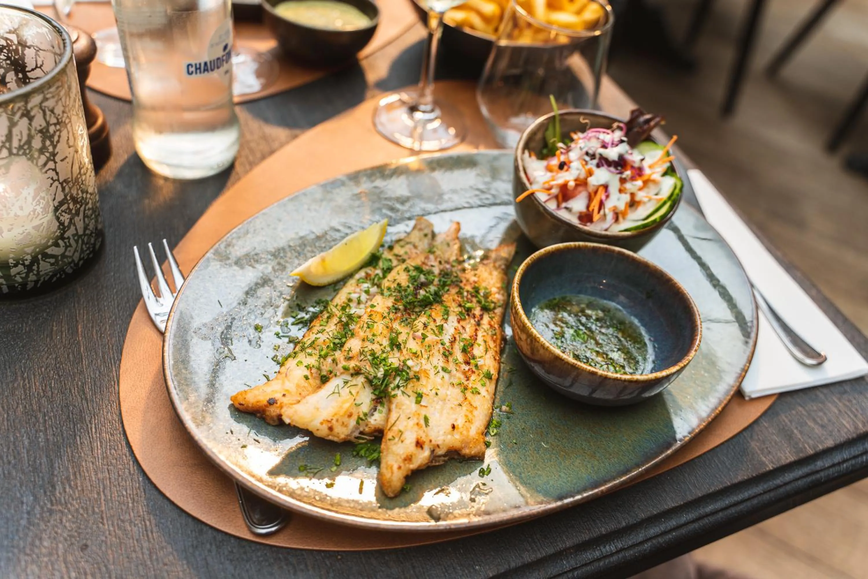 Food and drinks in Hotel de la Paix