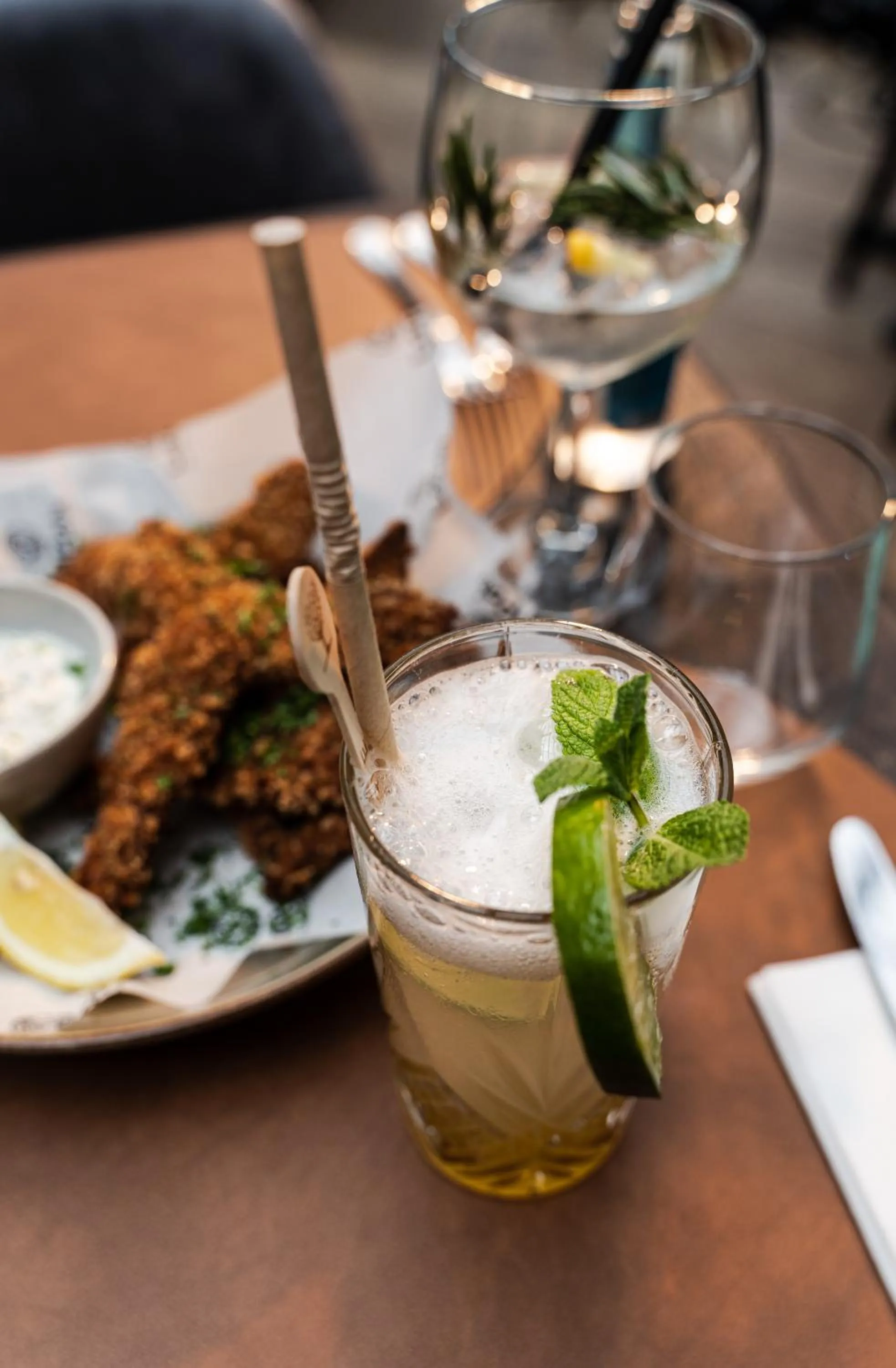 Food and drinks in Hotel de la Paix