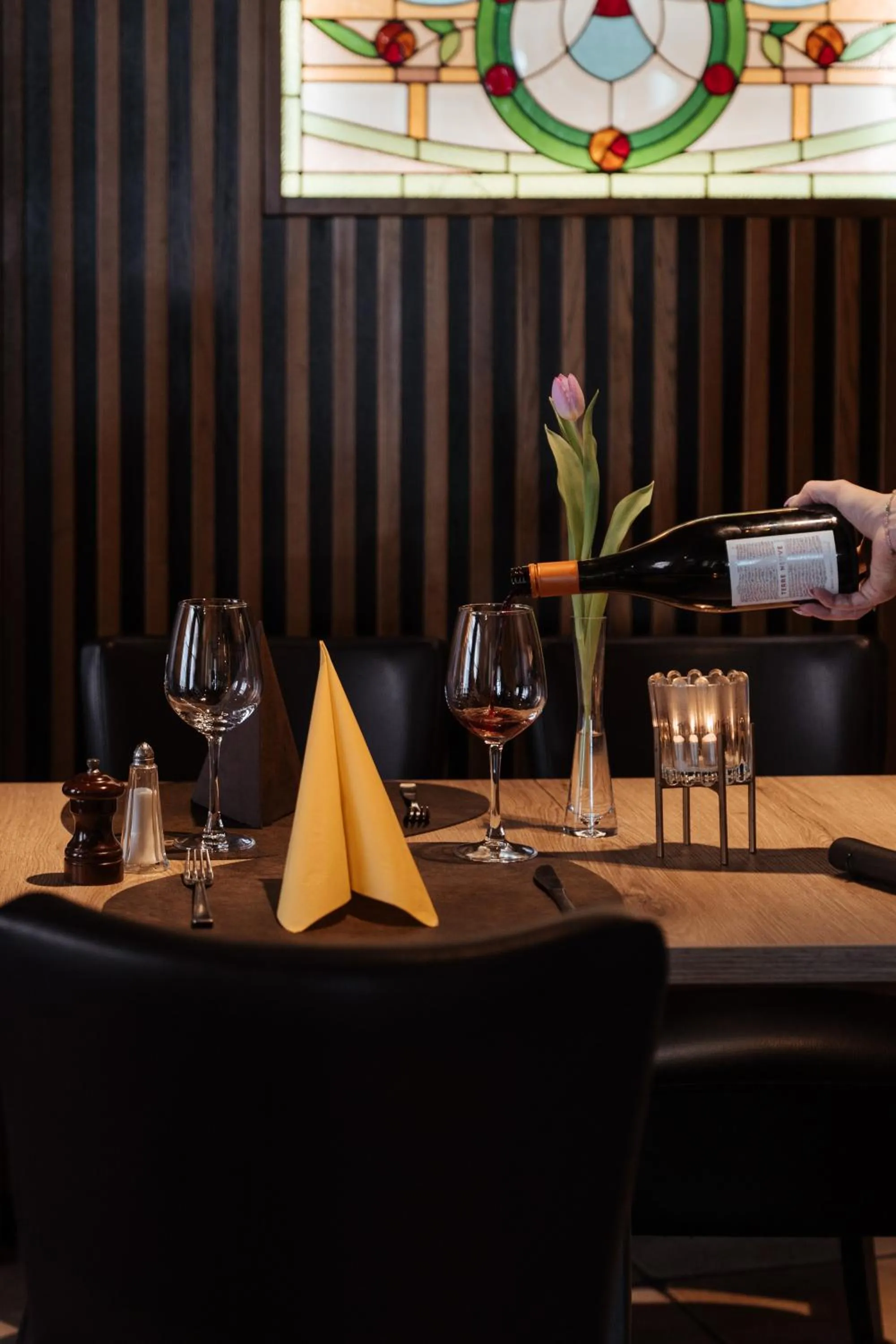 Food and drinks in Hotel Brasserie De Beiaard