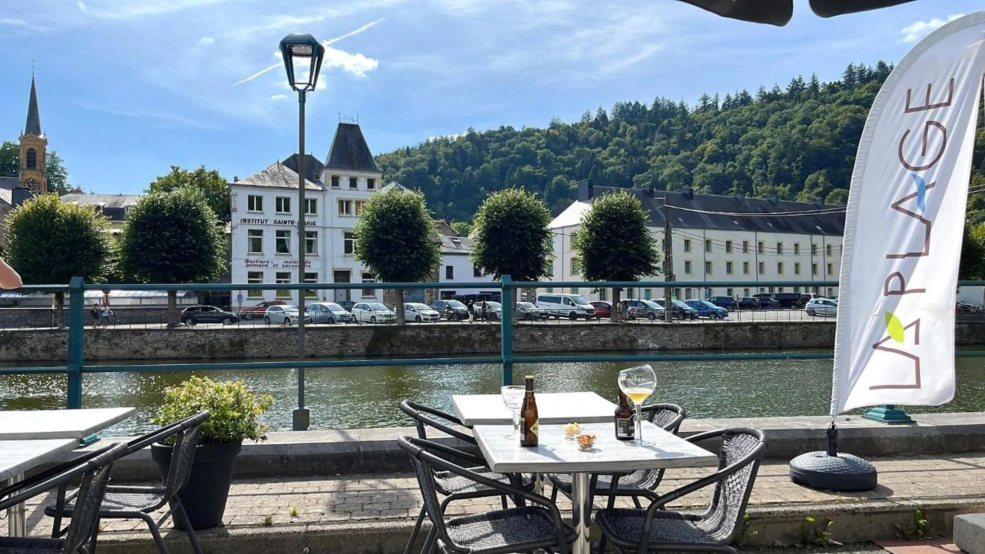 Patio in Hotel LA PLAGE