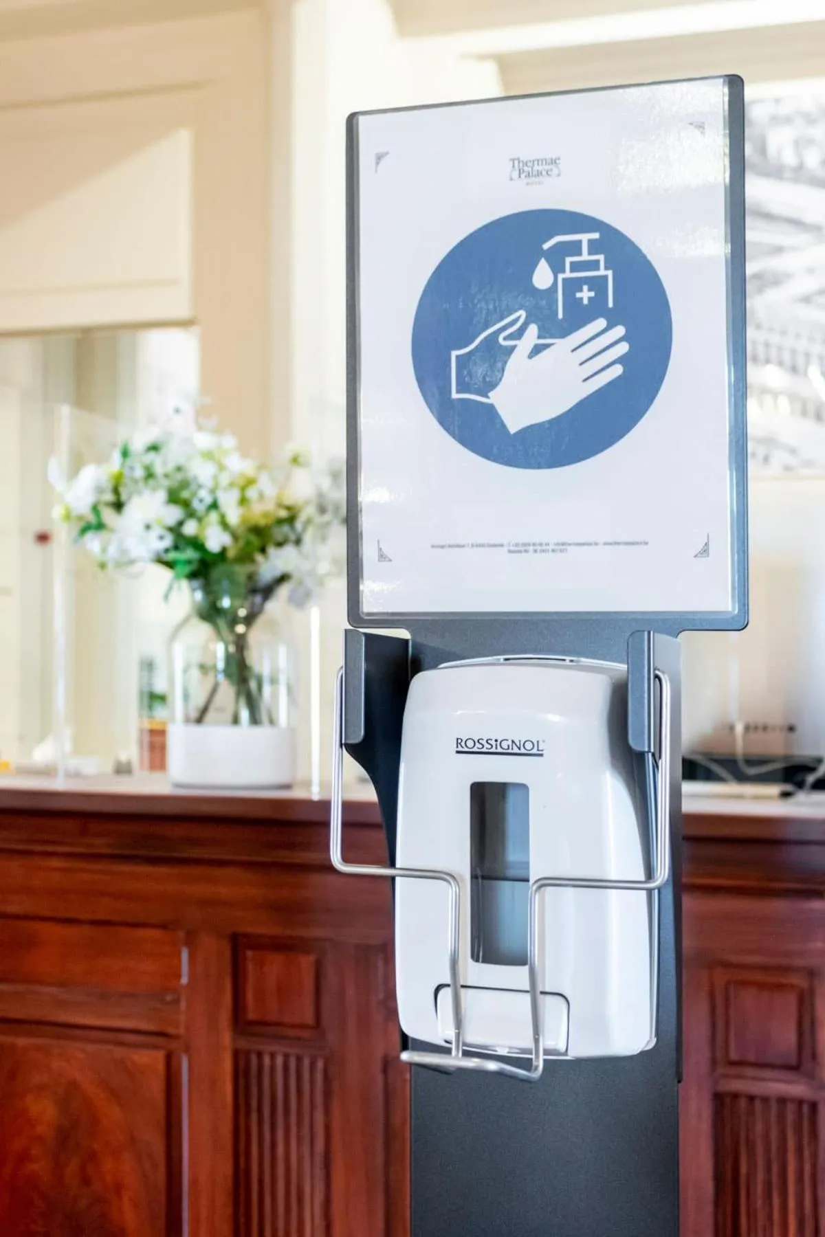 Lobby or reception in Thermae Palace