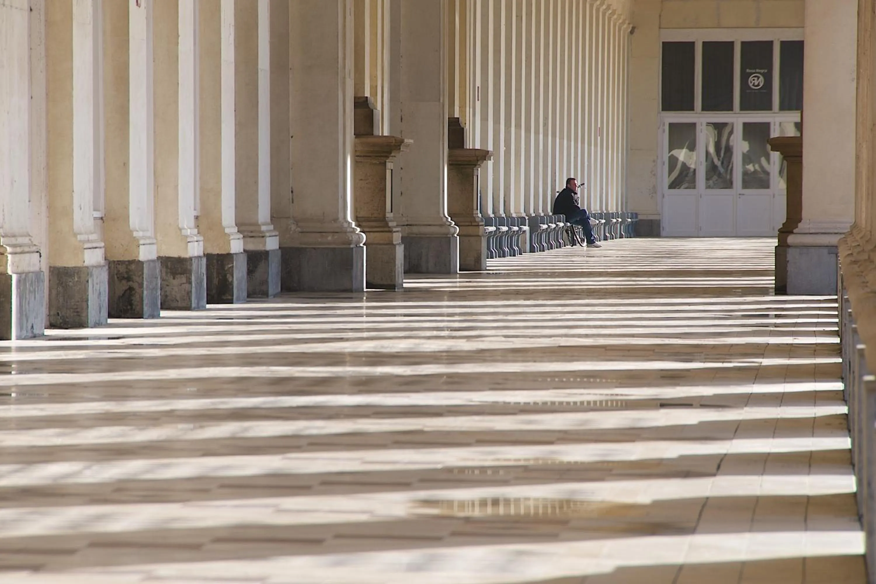 Facade/entrance in Thermae Palace