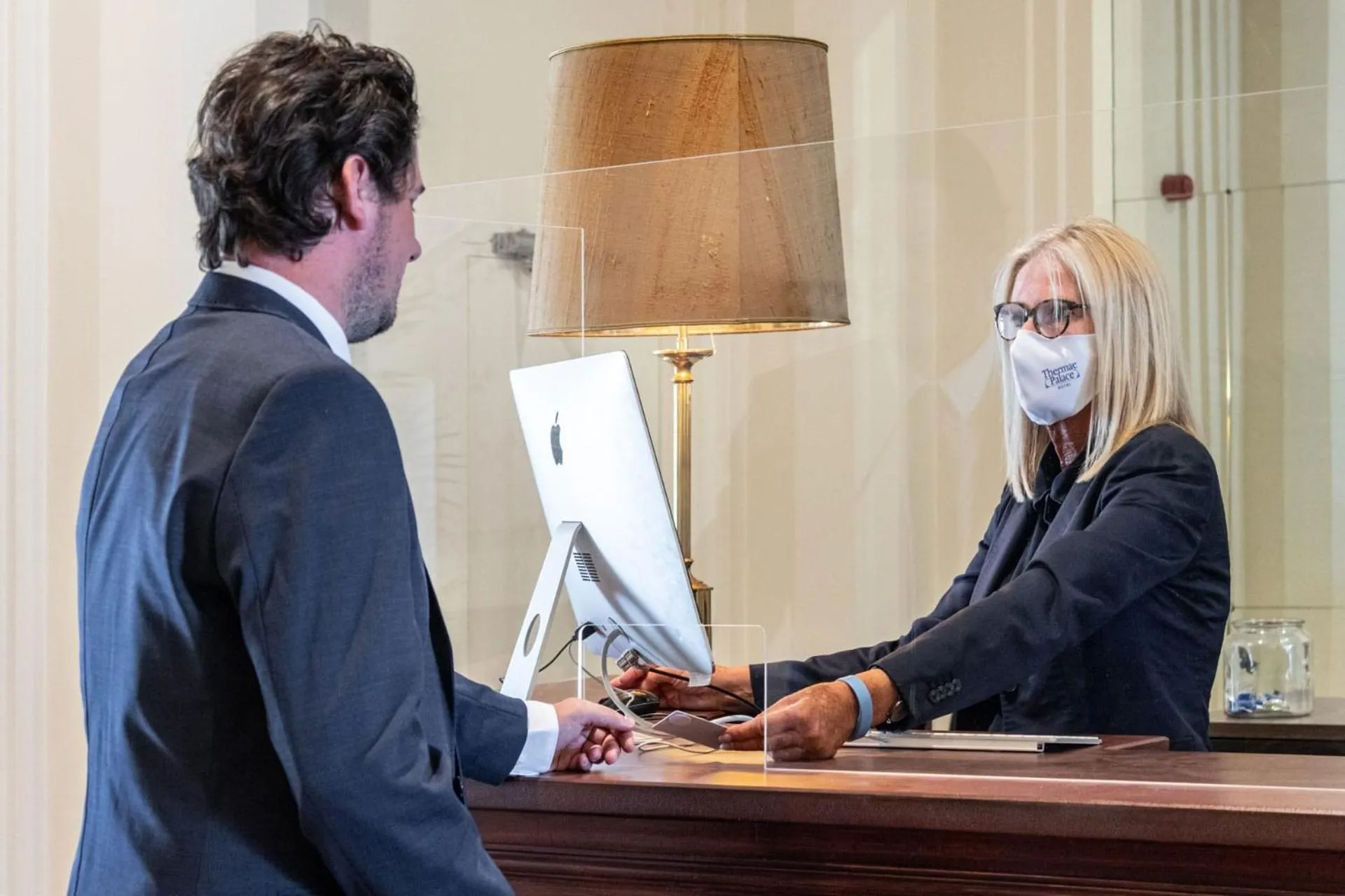 Lobby or reception in Thermae Palace