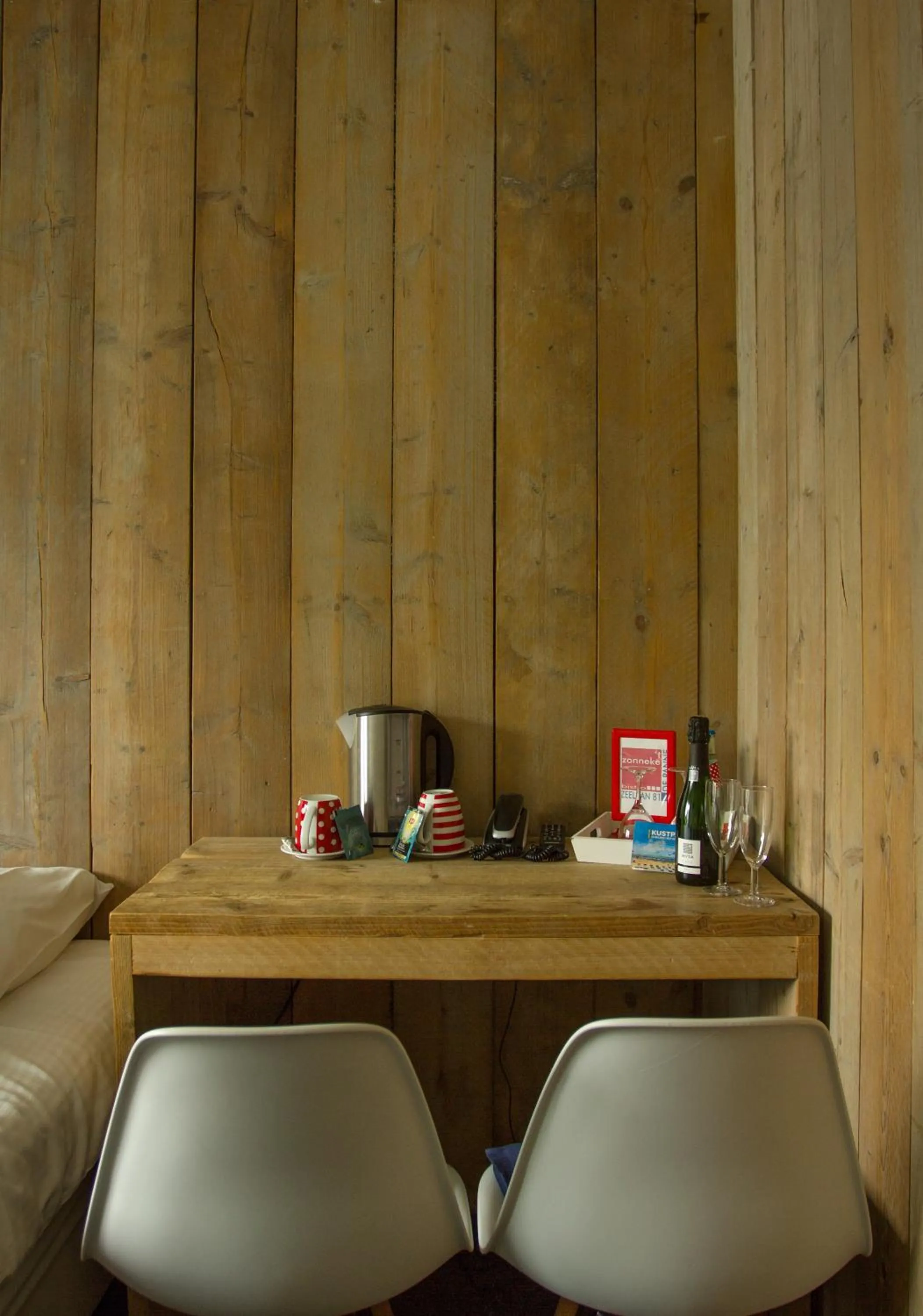 Seating area in Hotel Aan Zee