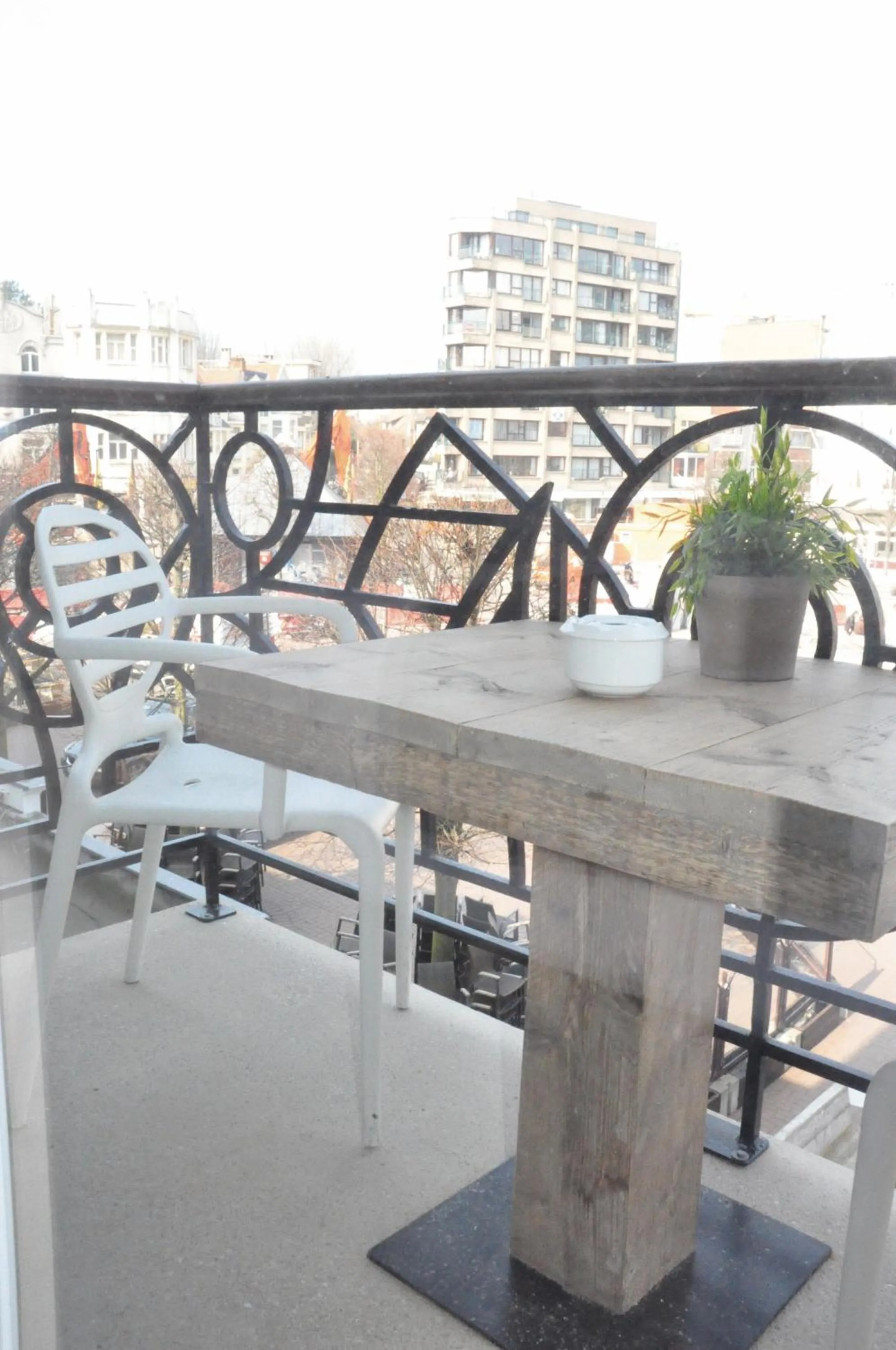 Balcony/Terrace in Hotel Aan Zee