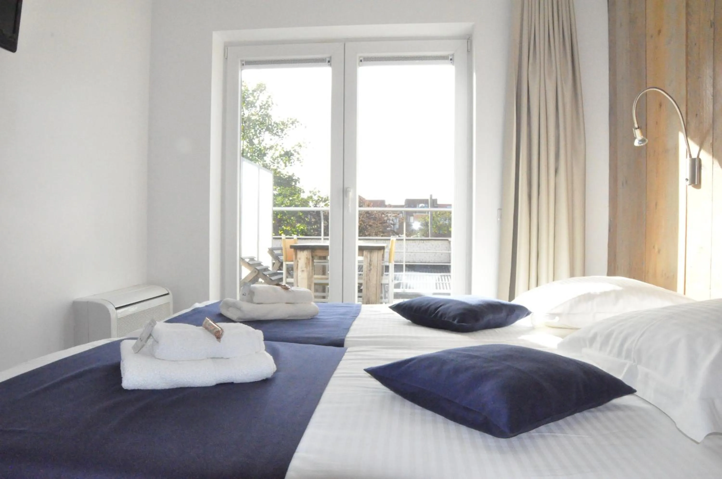 Bed in Hotel Aan Zee