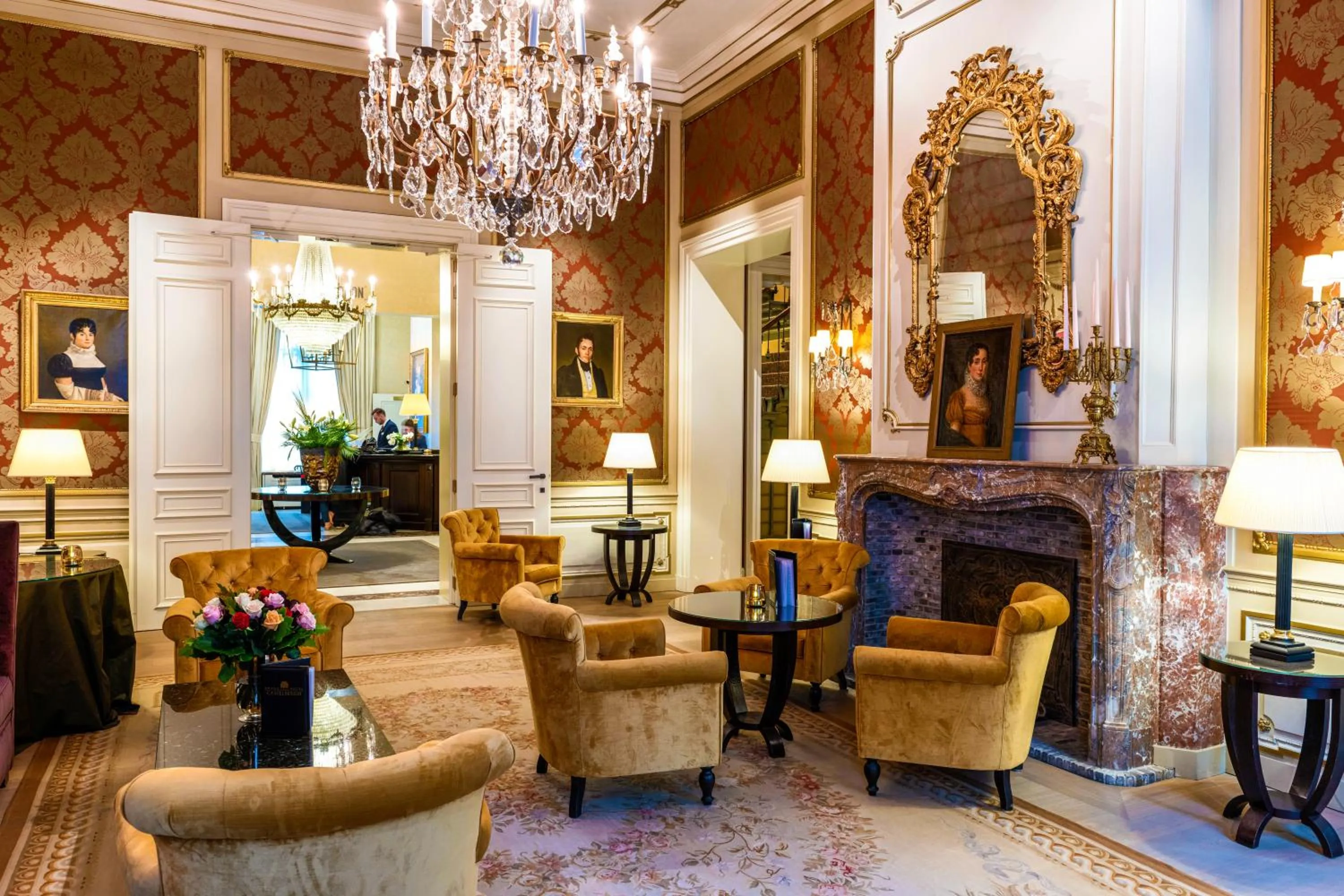 Lobby or reception in Grand Hotel Casselbergh
