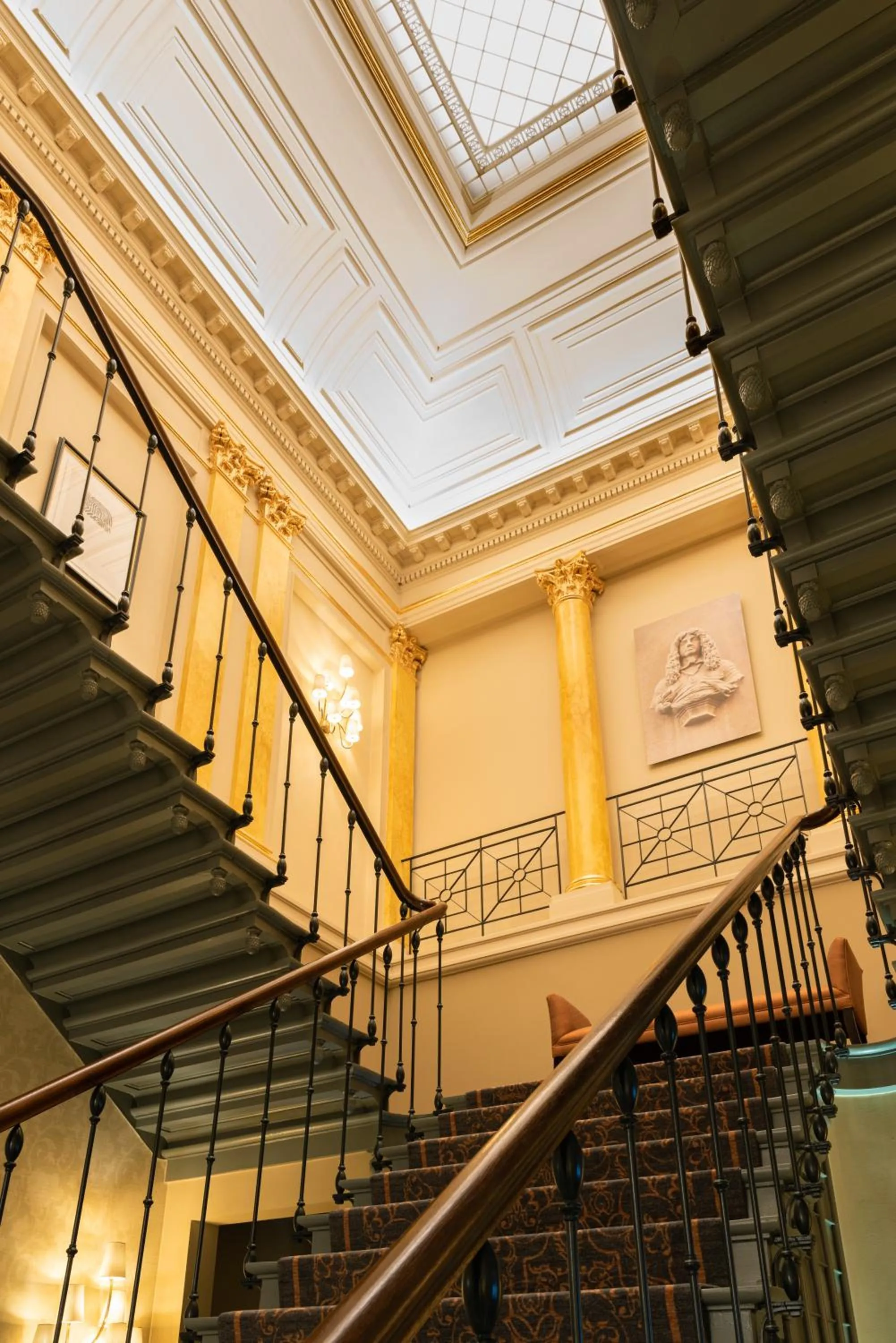 Decorative detail in Grand Hotel Casselbergh