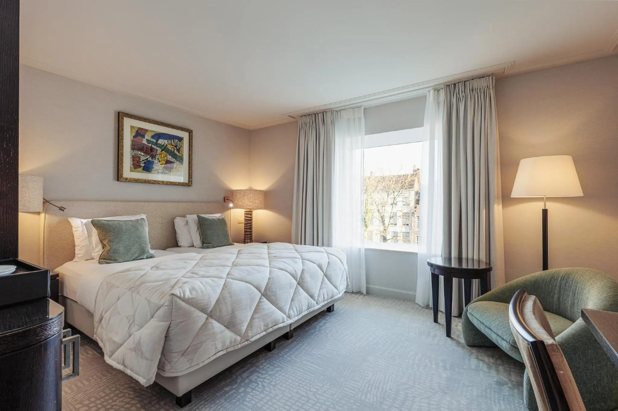 Bed in Grand Hotel Casselbergh