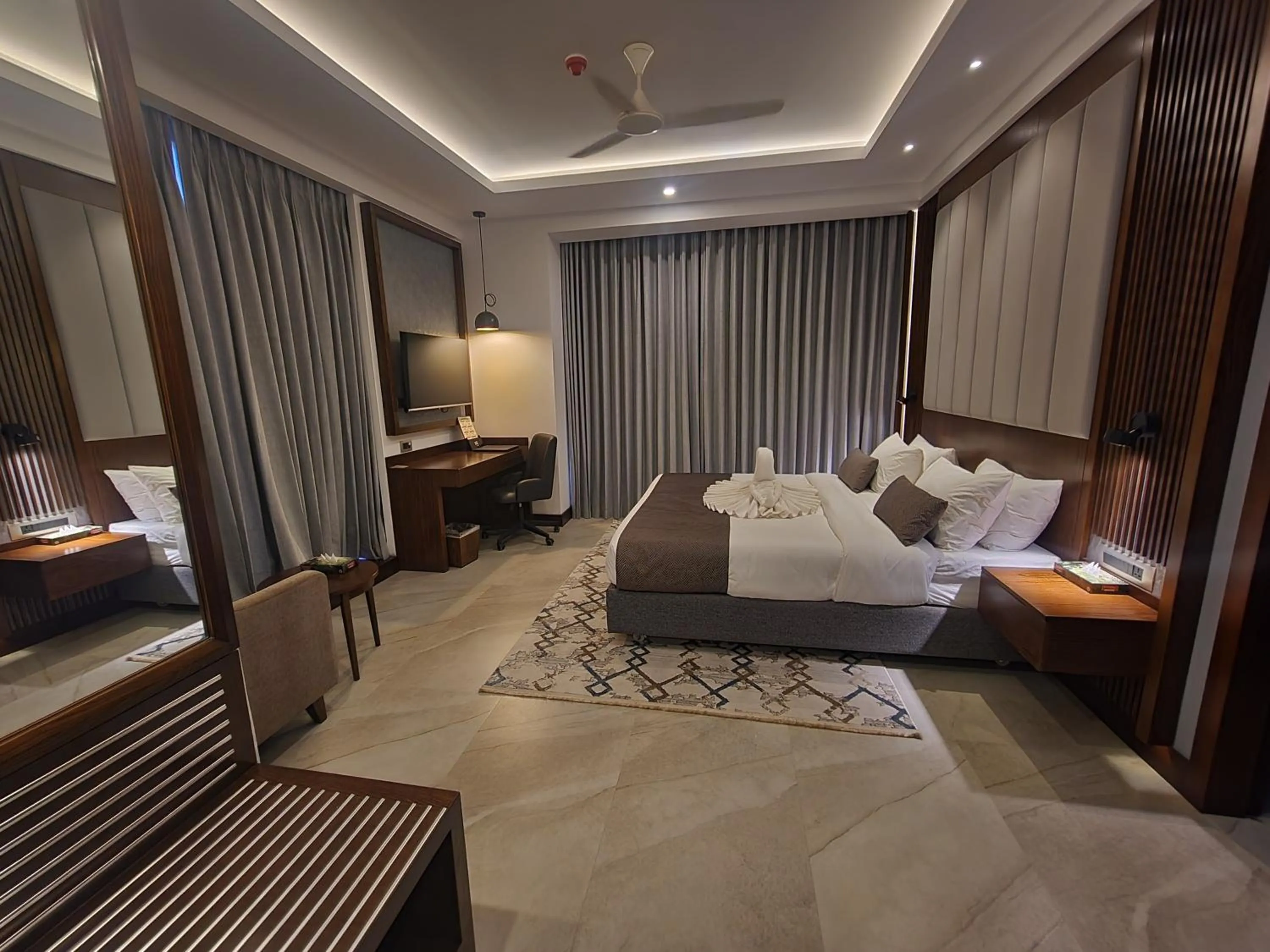 Bed in Hotel Windy Terrace