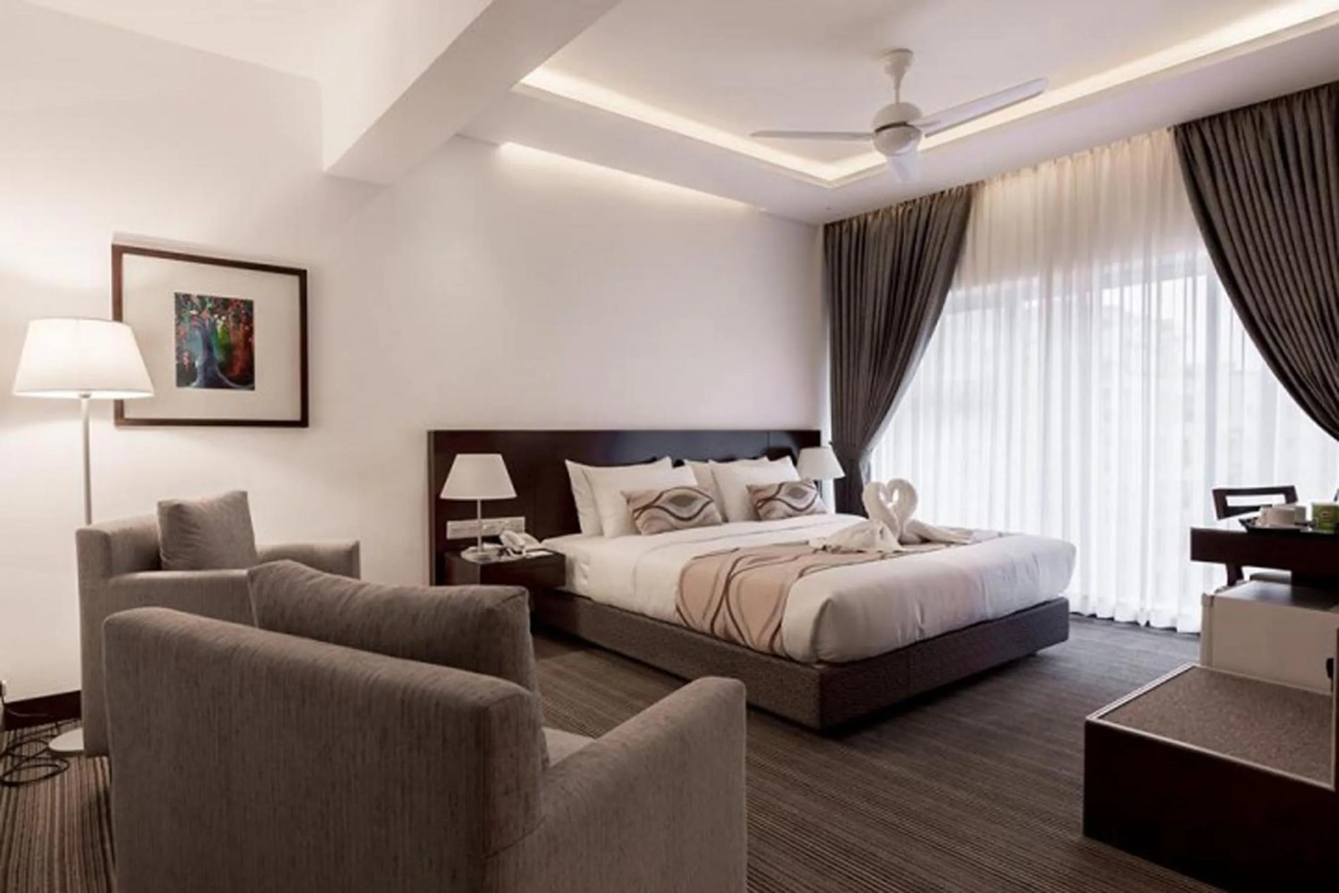 Bed in Hotel Windy Terrace