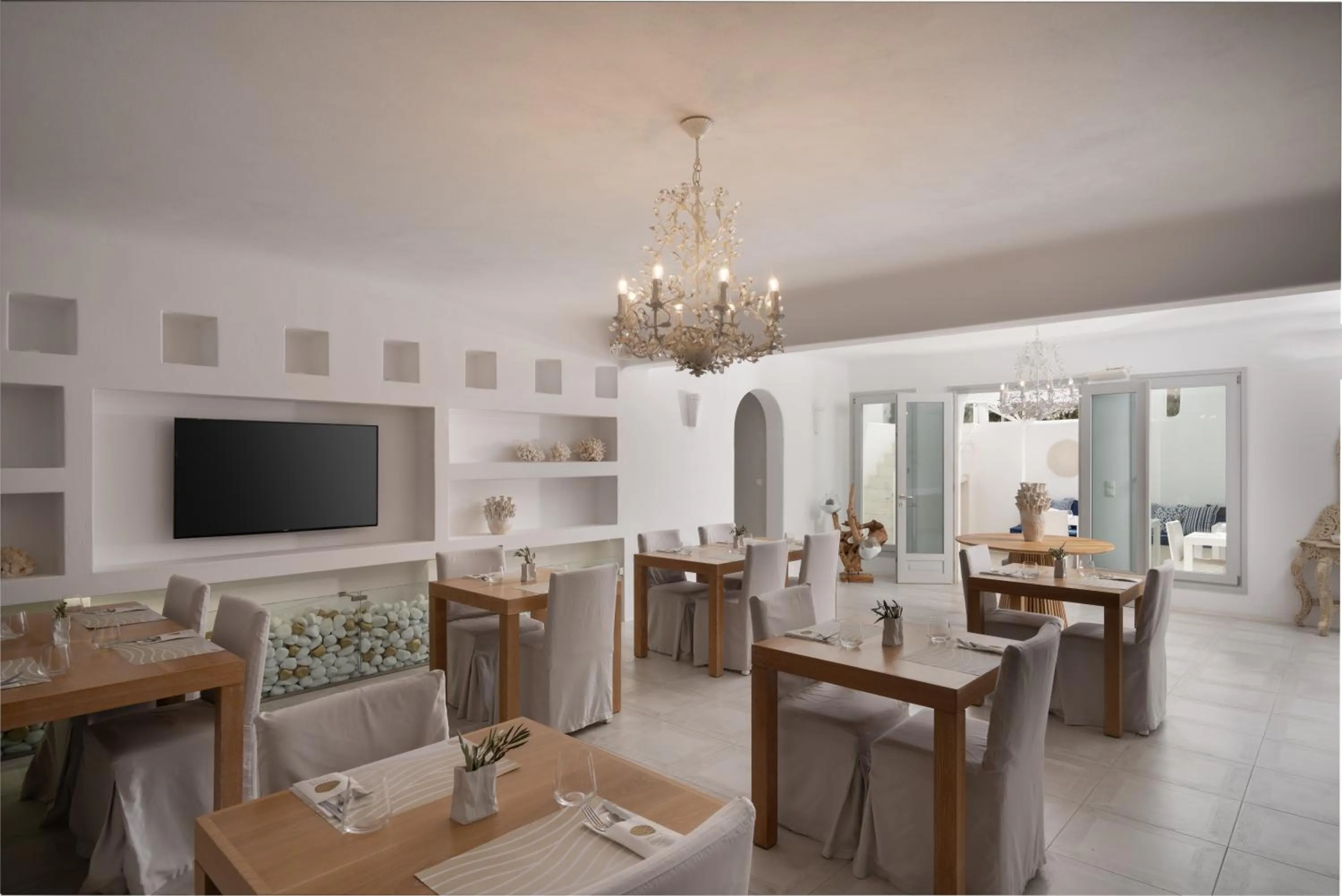 Breakfast in White Dunes Luxury Boutique Hotel