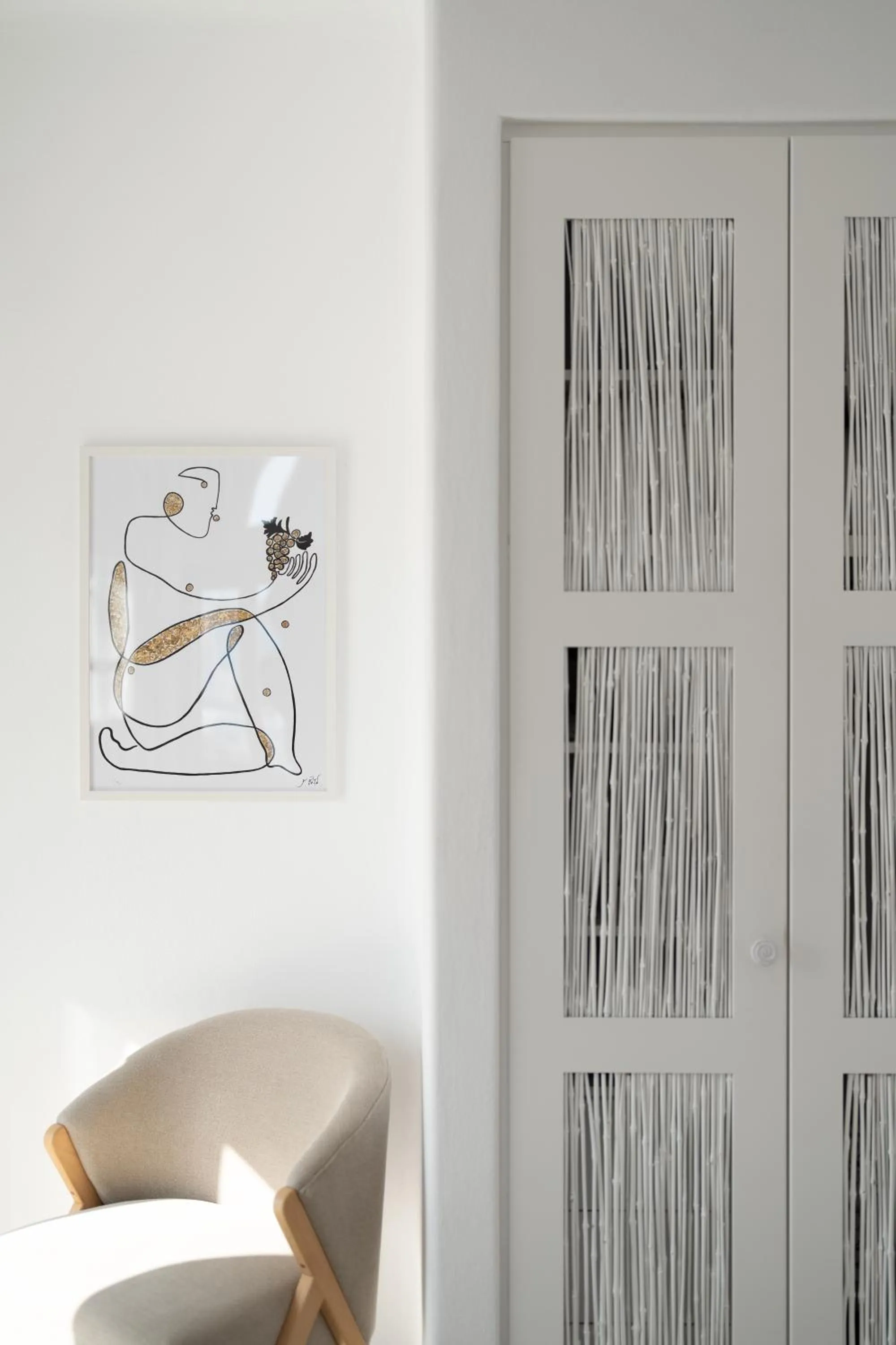 Decorative detail in White Dunes Luxury Boutique Hotel