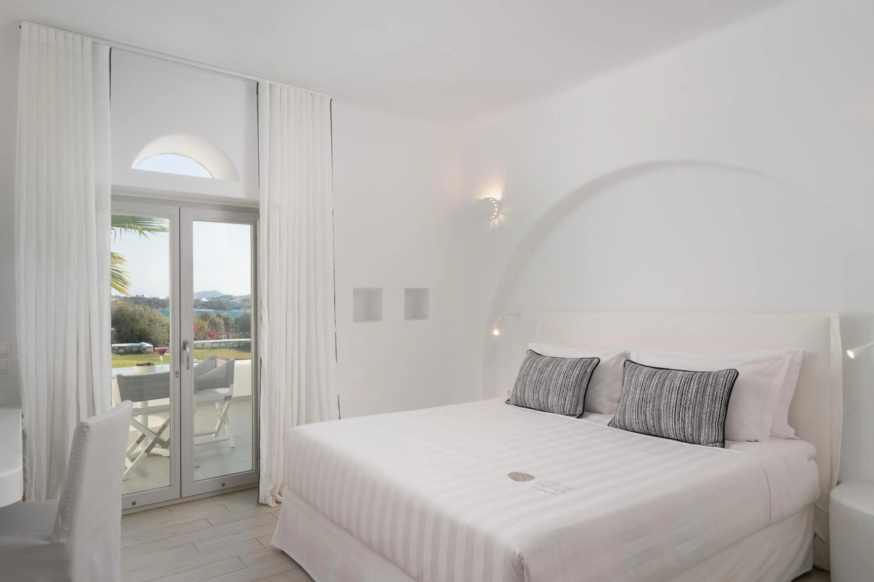 Bedroom, Bed in White Dunes Luxury Boutique Hotel