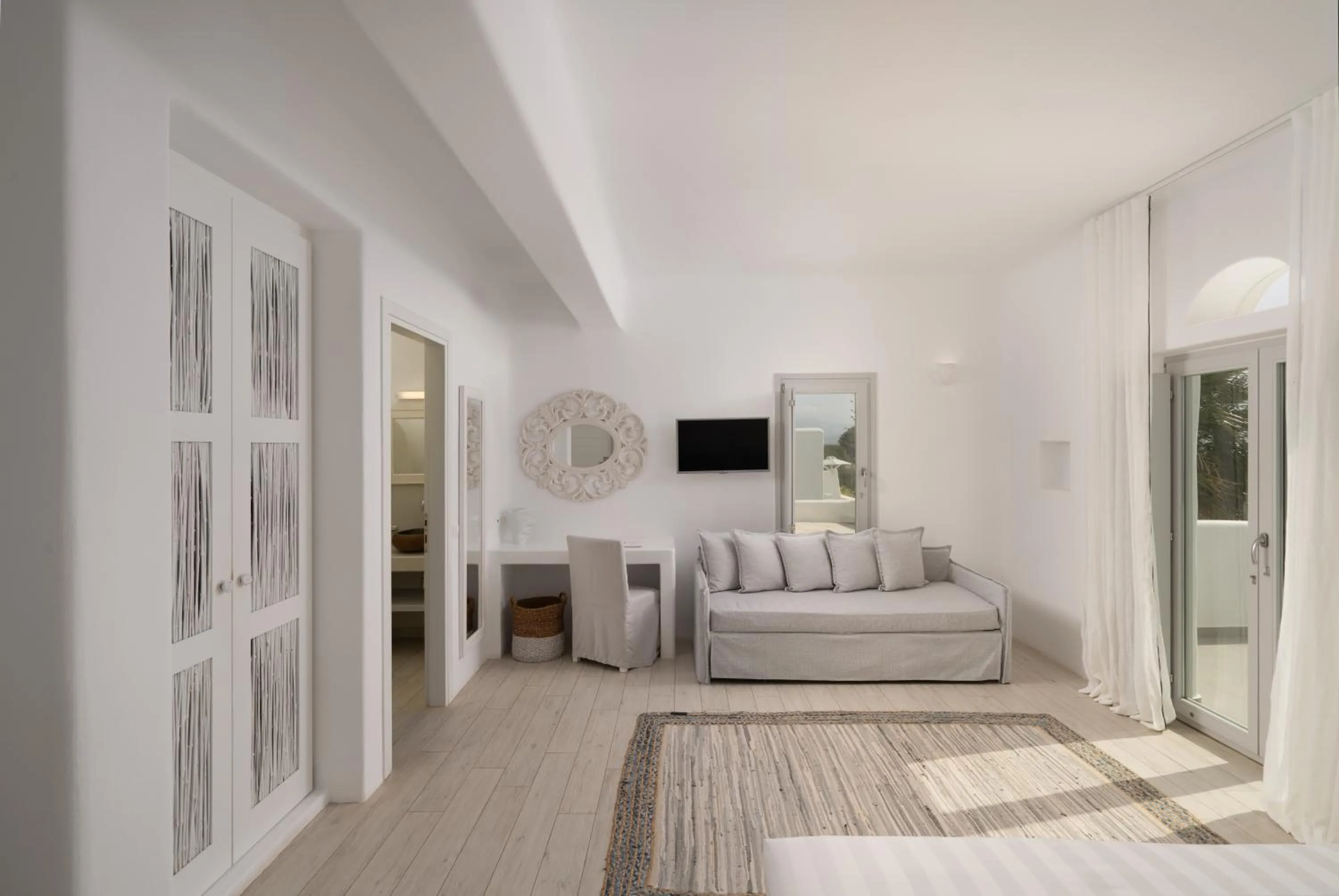 Bedroom, Bed in White Dunes Luxury Boutique Hotel