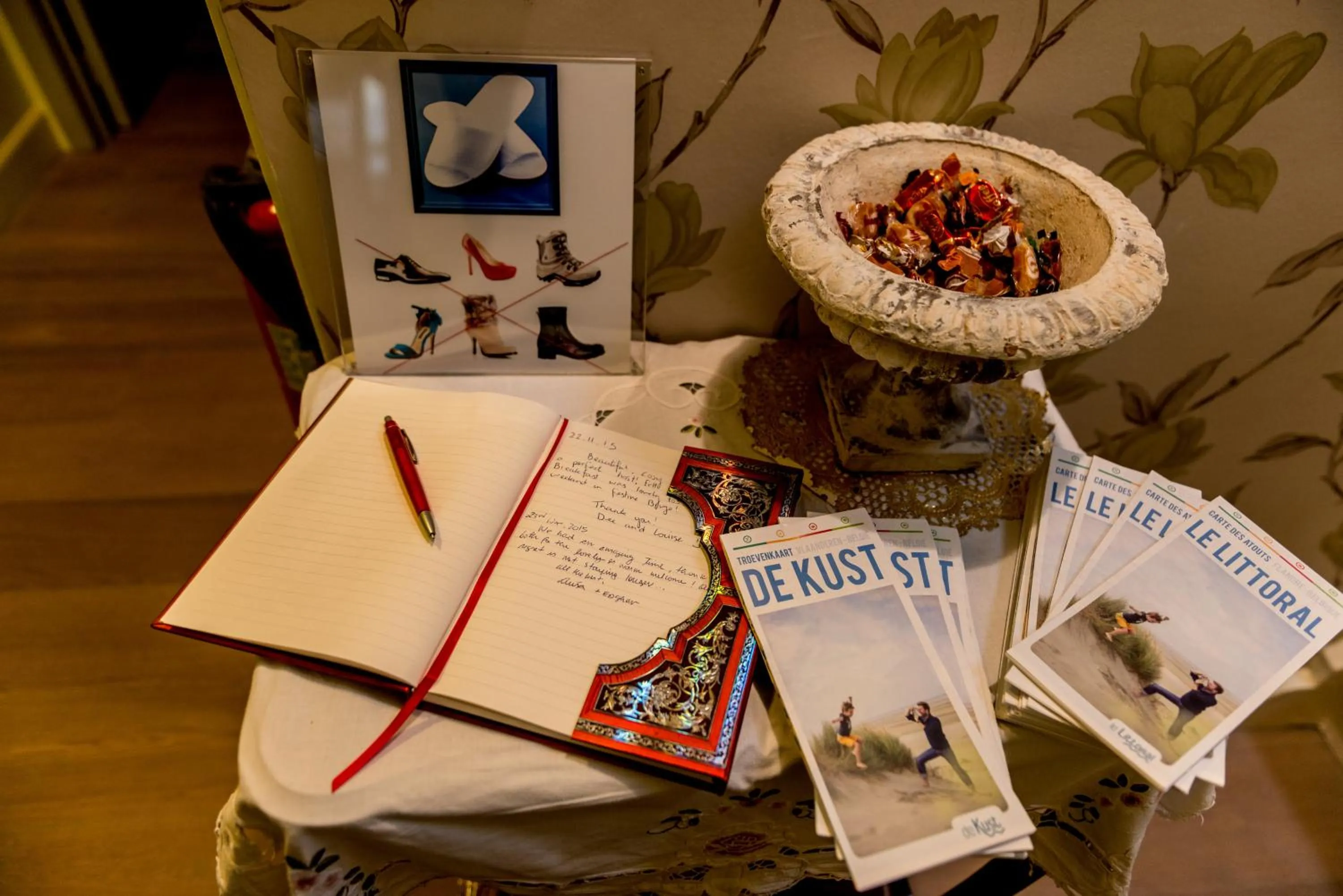 Decorative detail in B&B Next Door