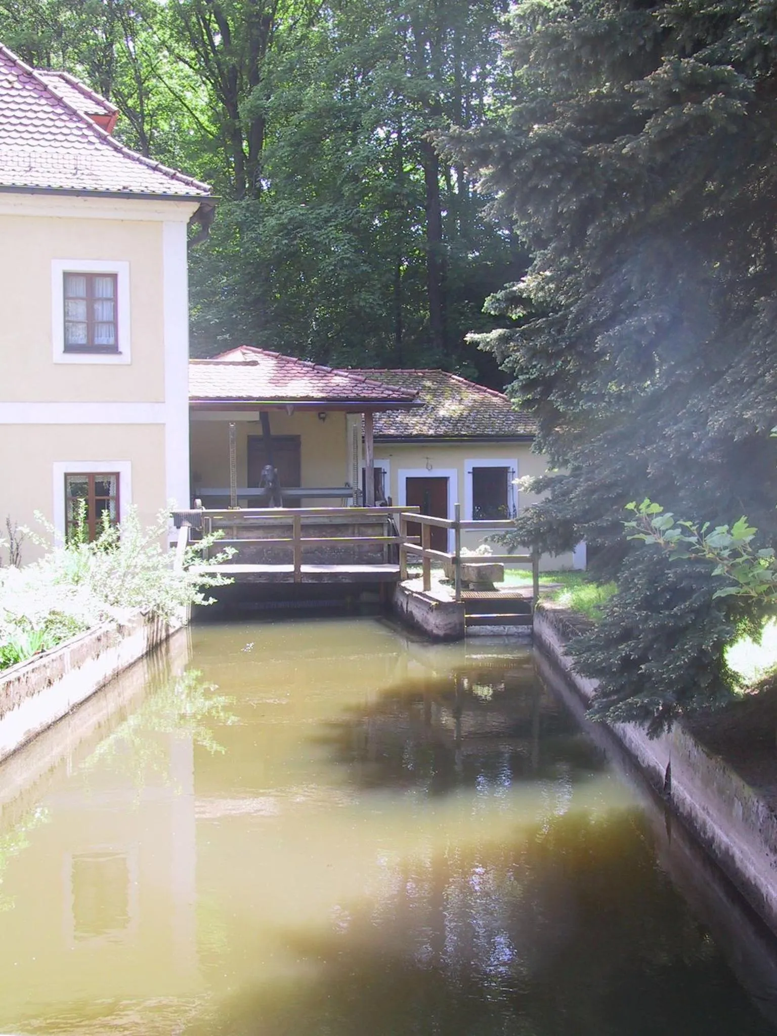 Natural landscape in Landhotel Kahrmühle