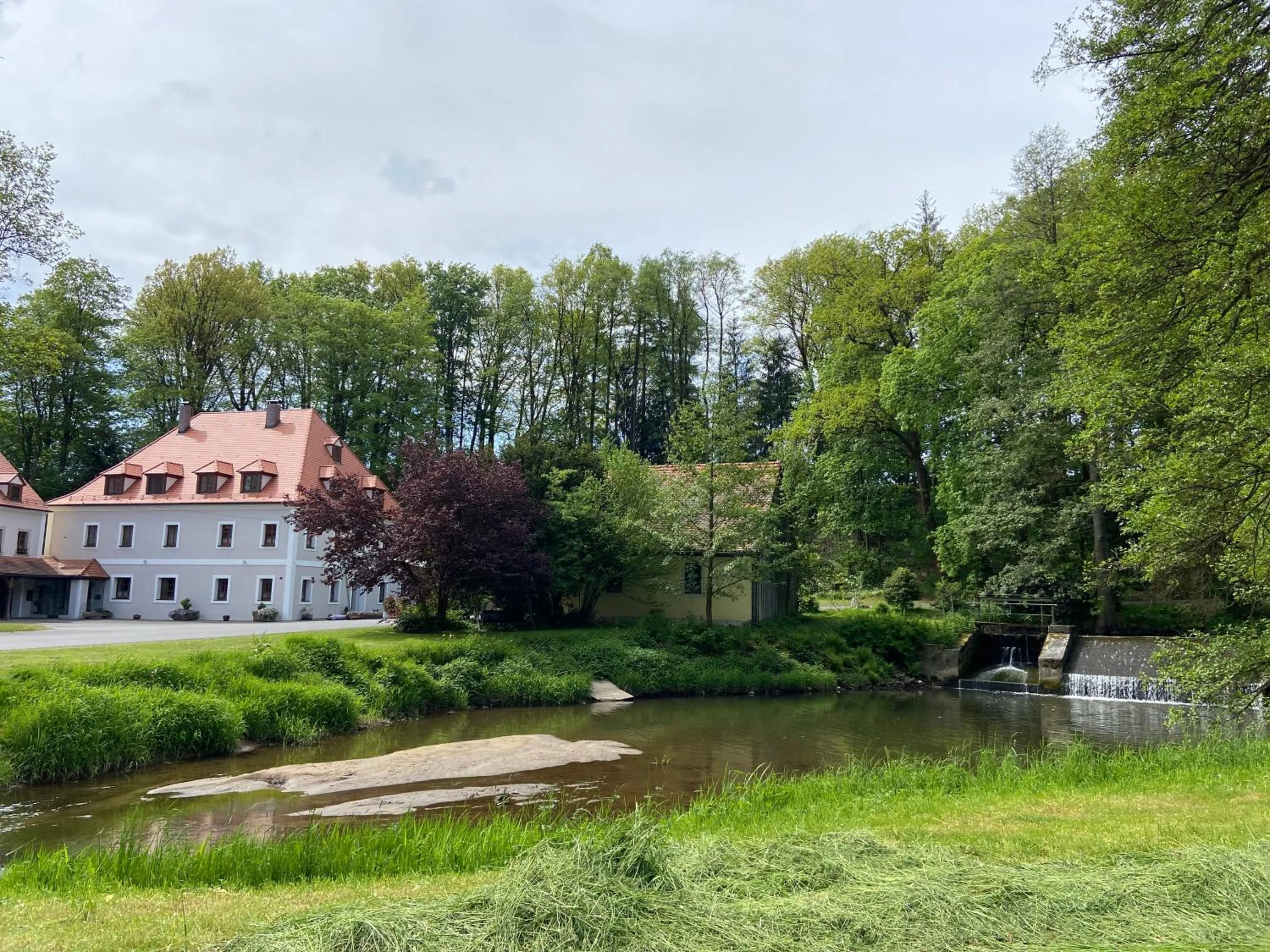 Property building in Landhotel Kahrmühle