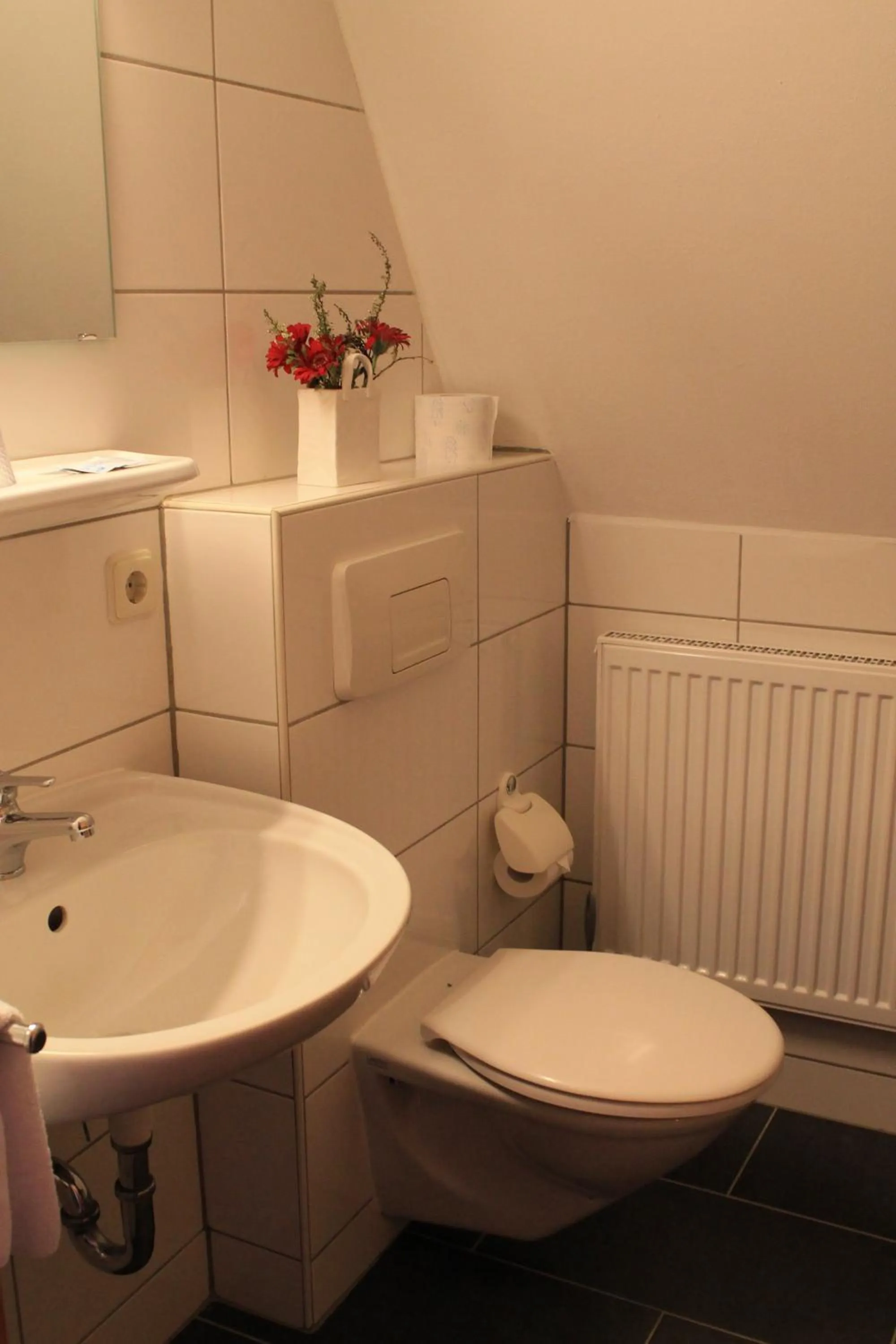 Bathroom in Landhotel Kahrmühle