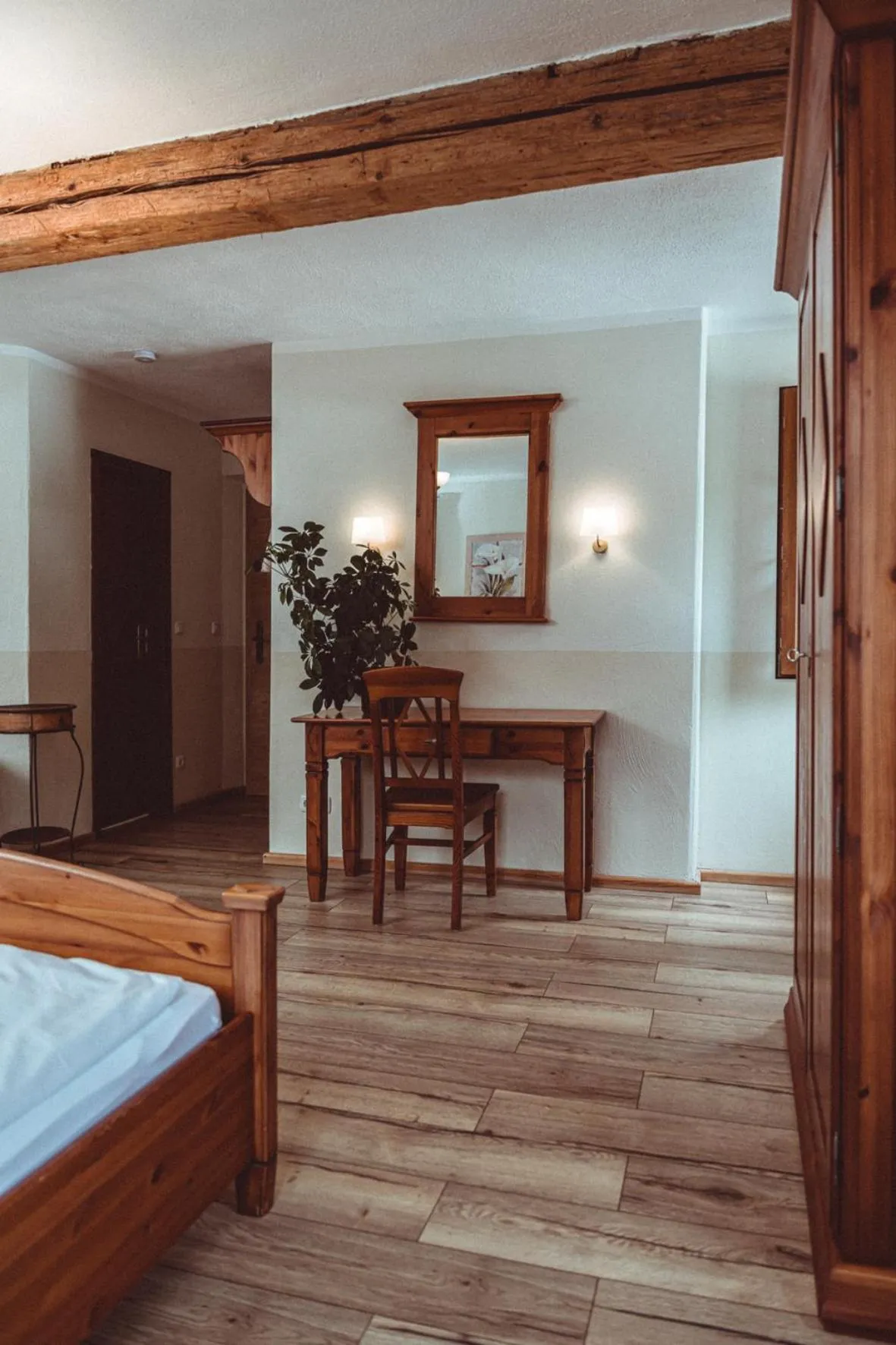 Bed in Landhotel Kahrmühle