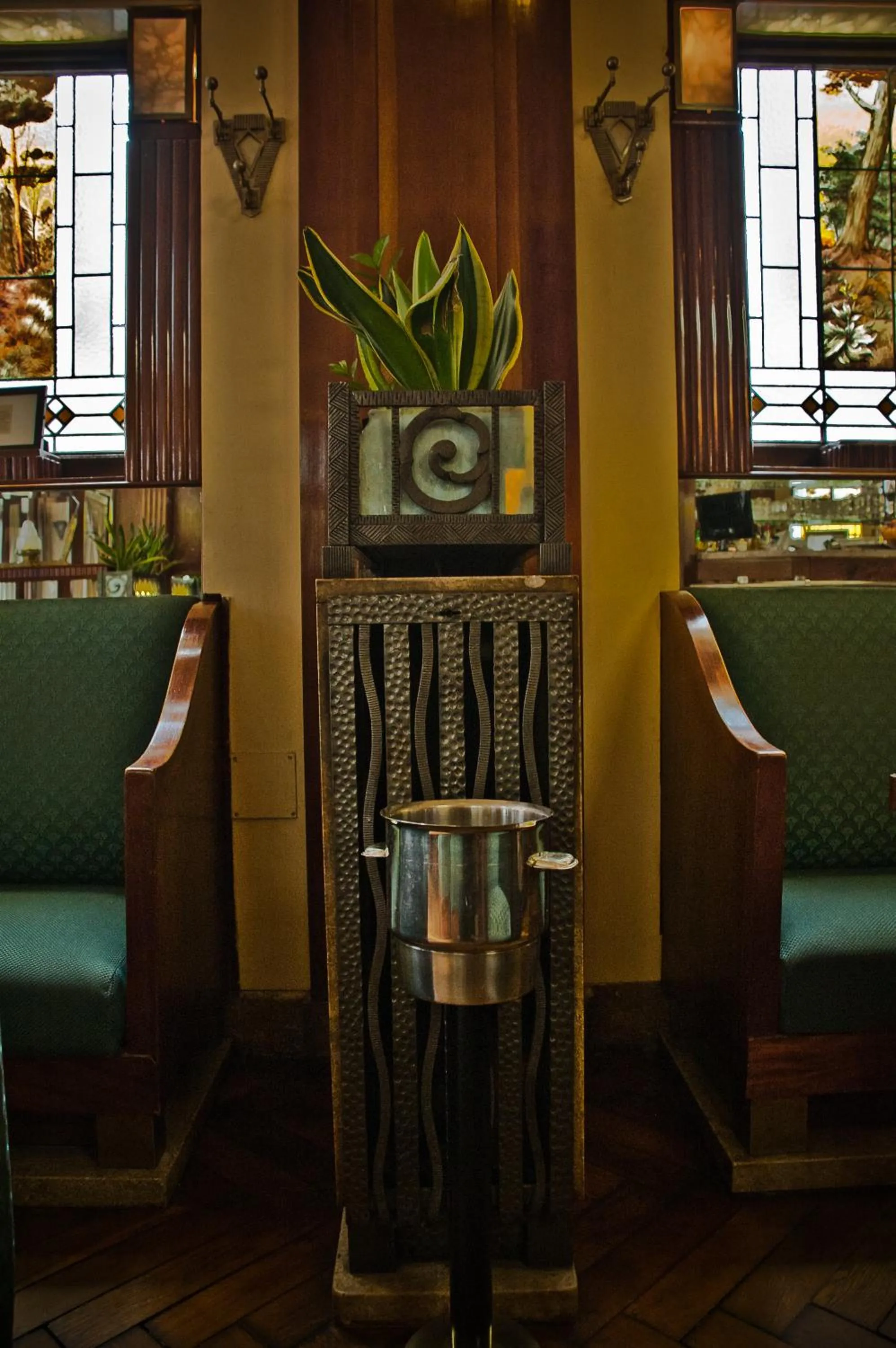 Decorative detail in Hotel Esperance