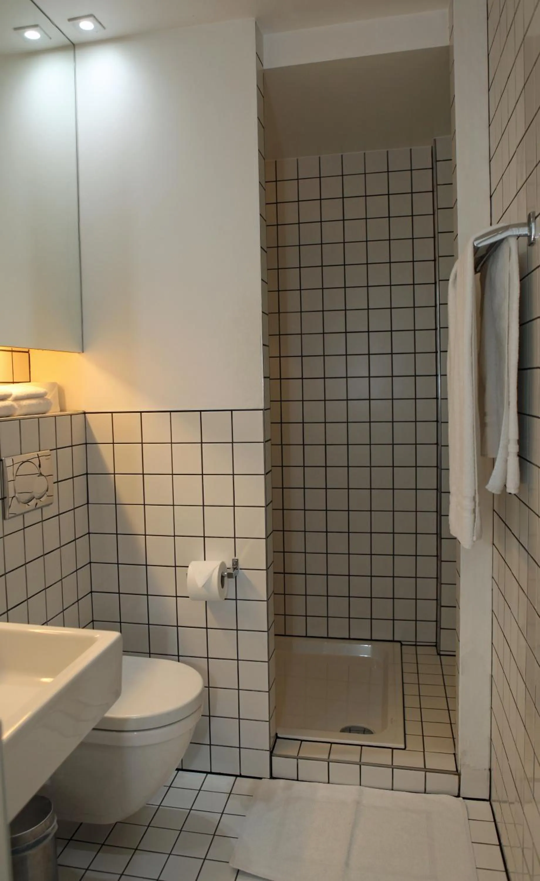 Bathroom in Hotel Esperance