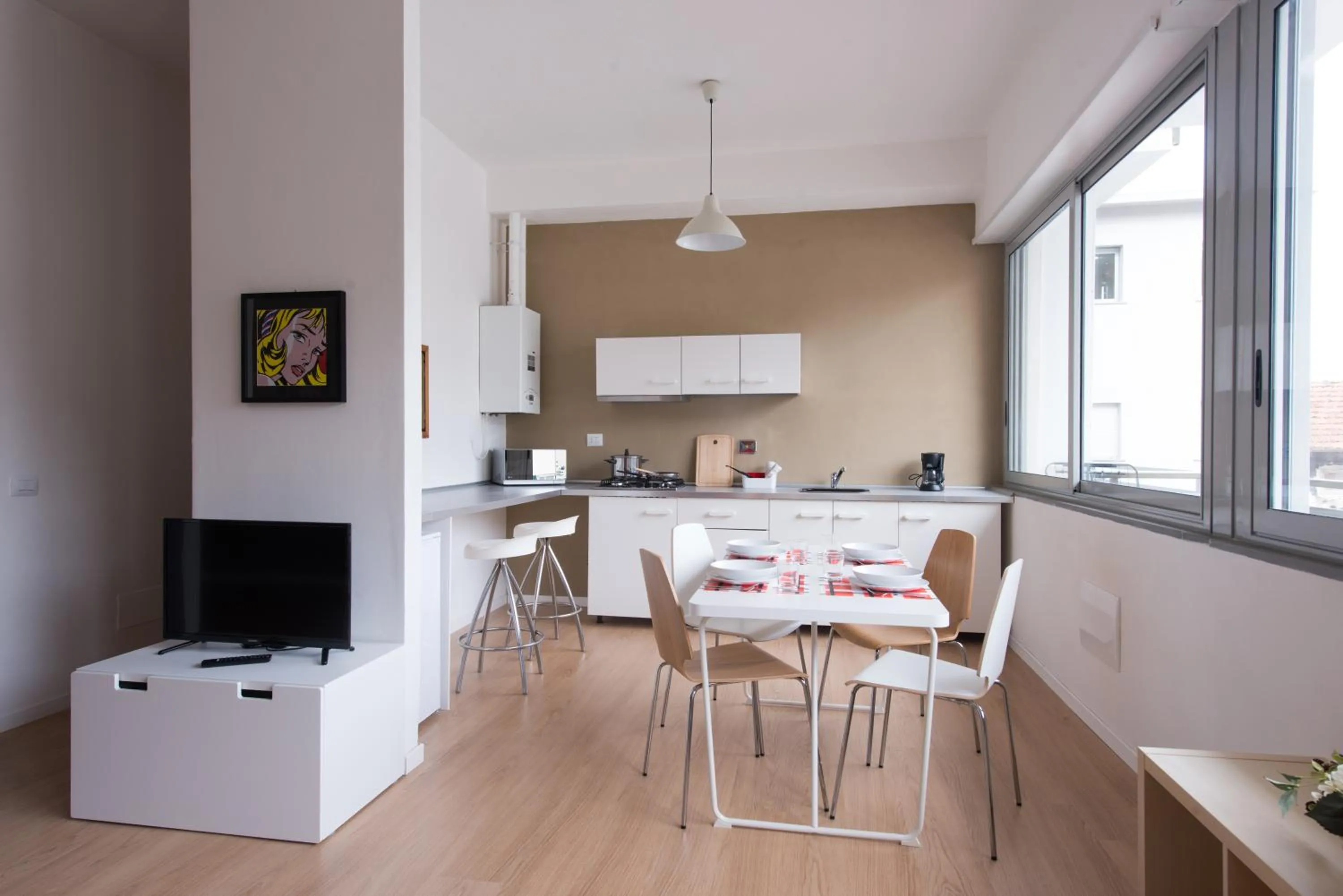 Kitchen or kitchenette in Levante Residence