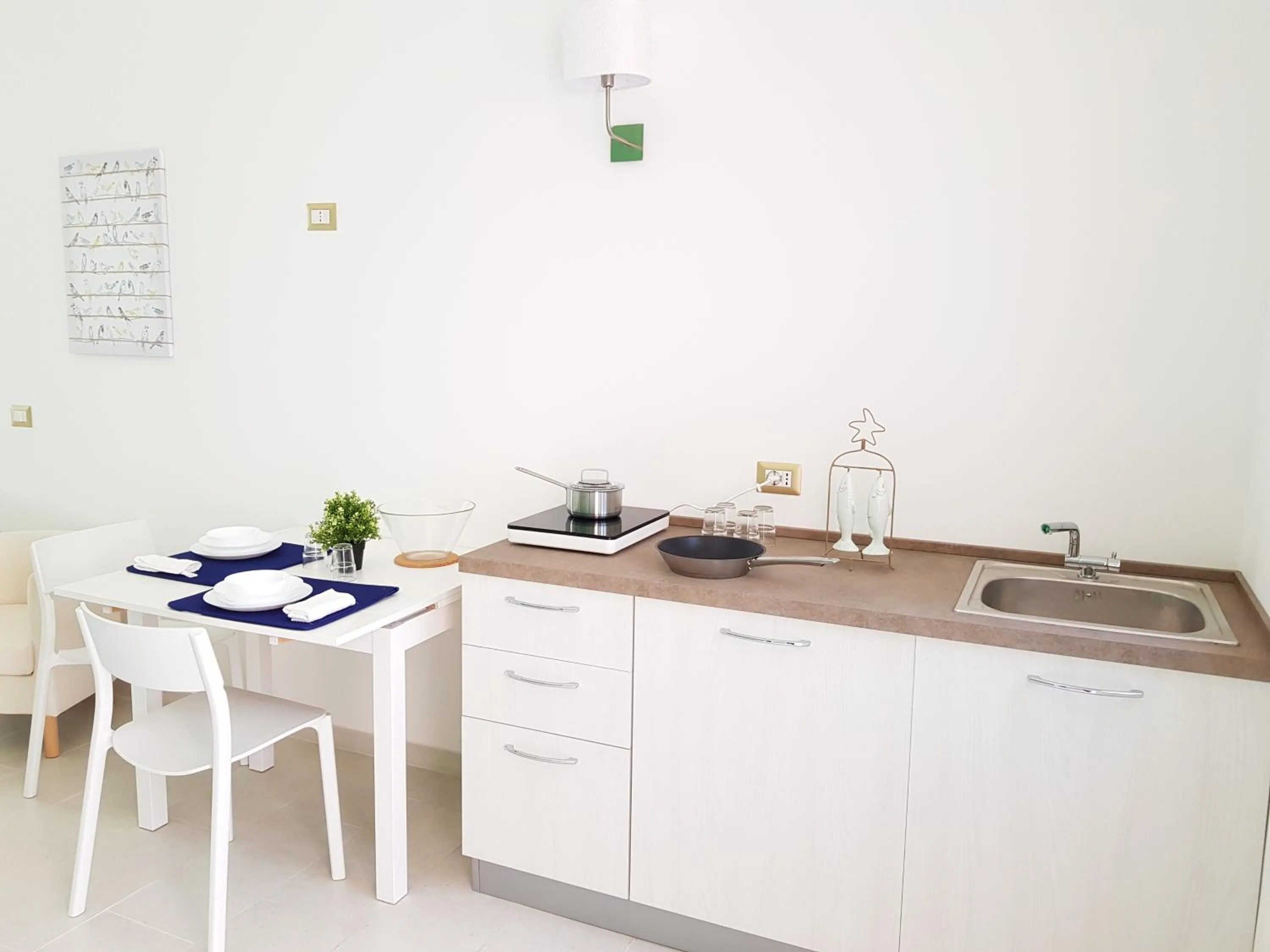 Kitchen or kitchenette in Isola Charm B&B - Pool & Nature Stay