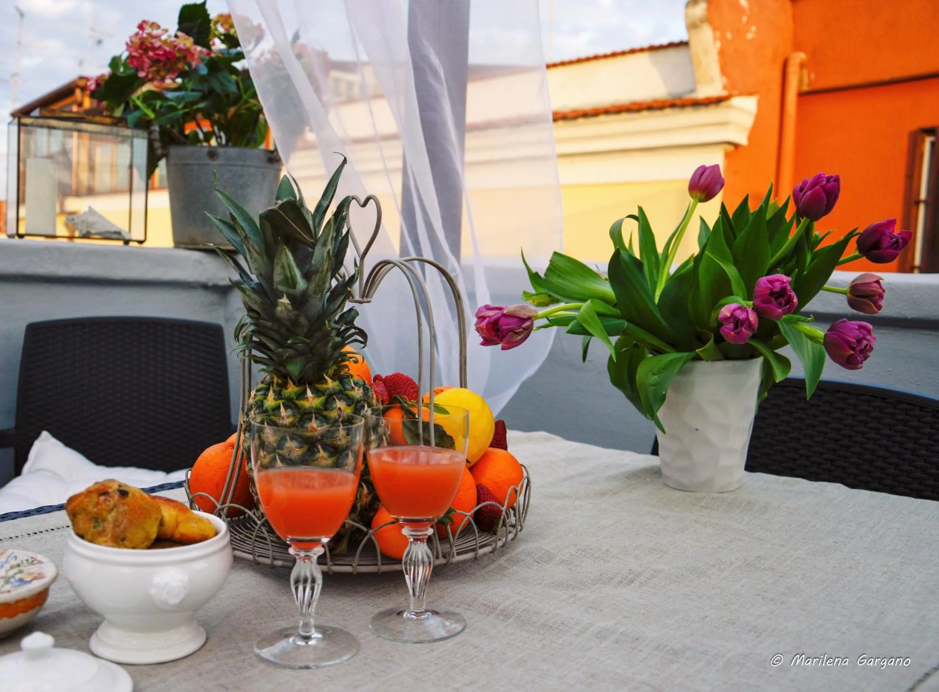 Food in Marè Rooms Bari old town center