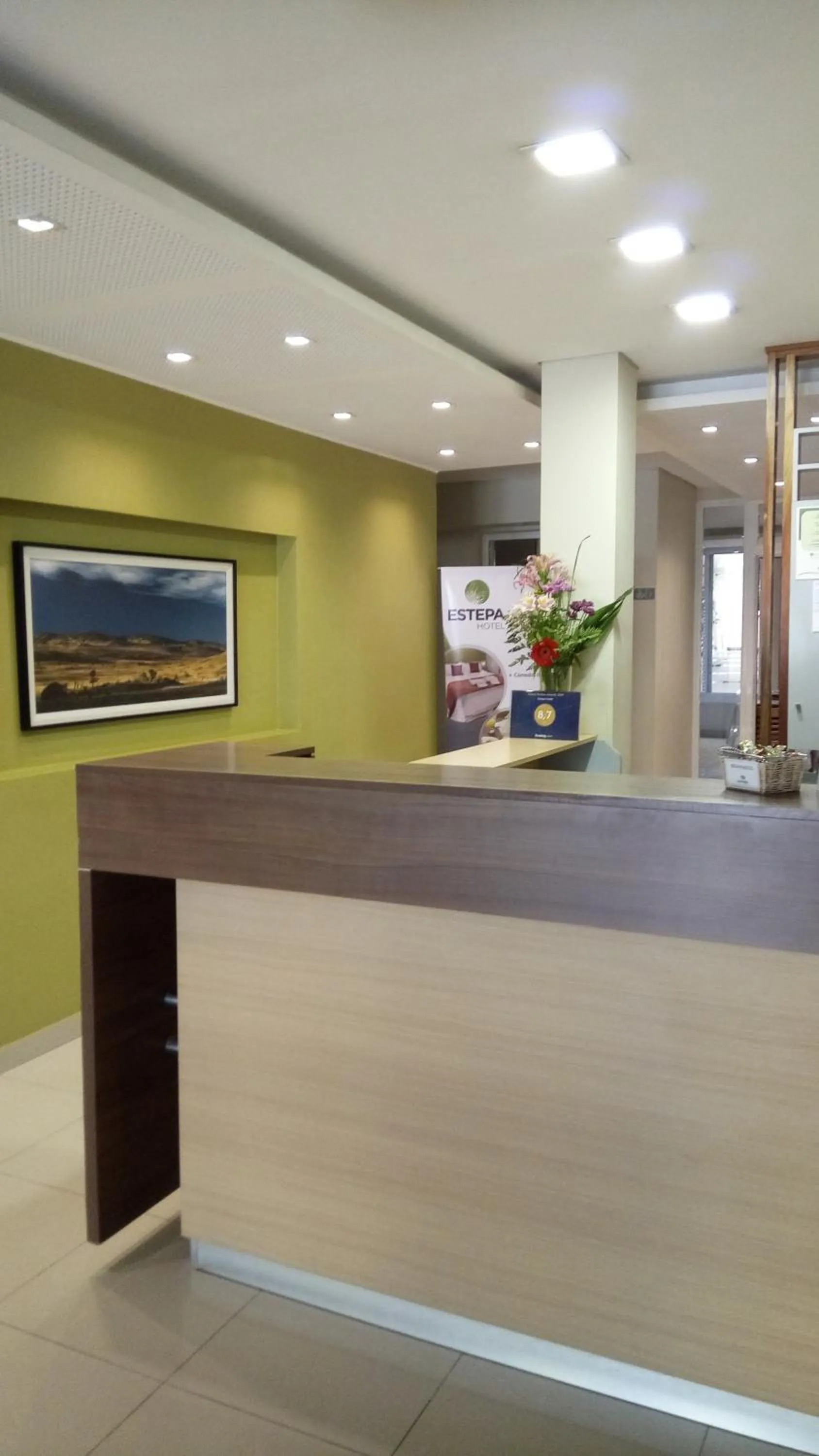 Lobby or reception in Estepa Hotel