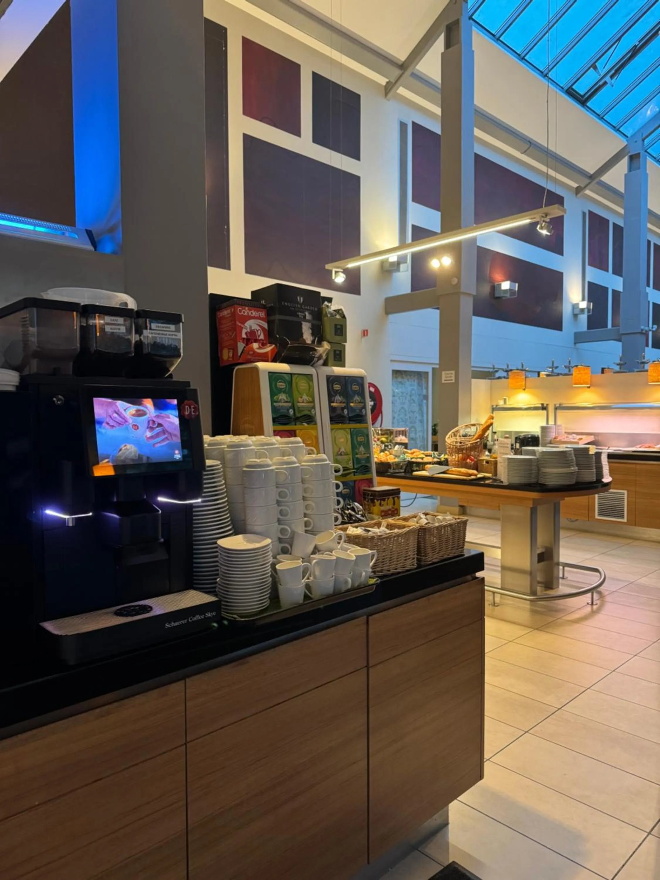 Buffet breakfast in Castel de Pont-a-Lesse