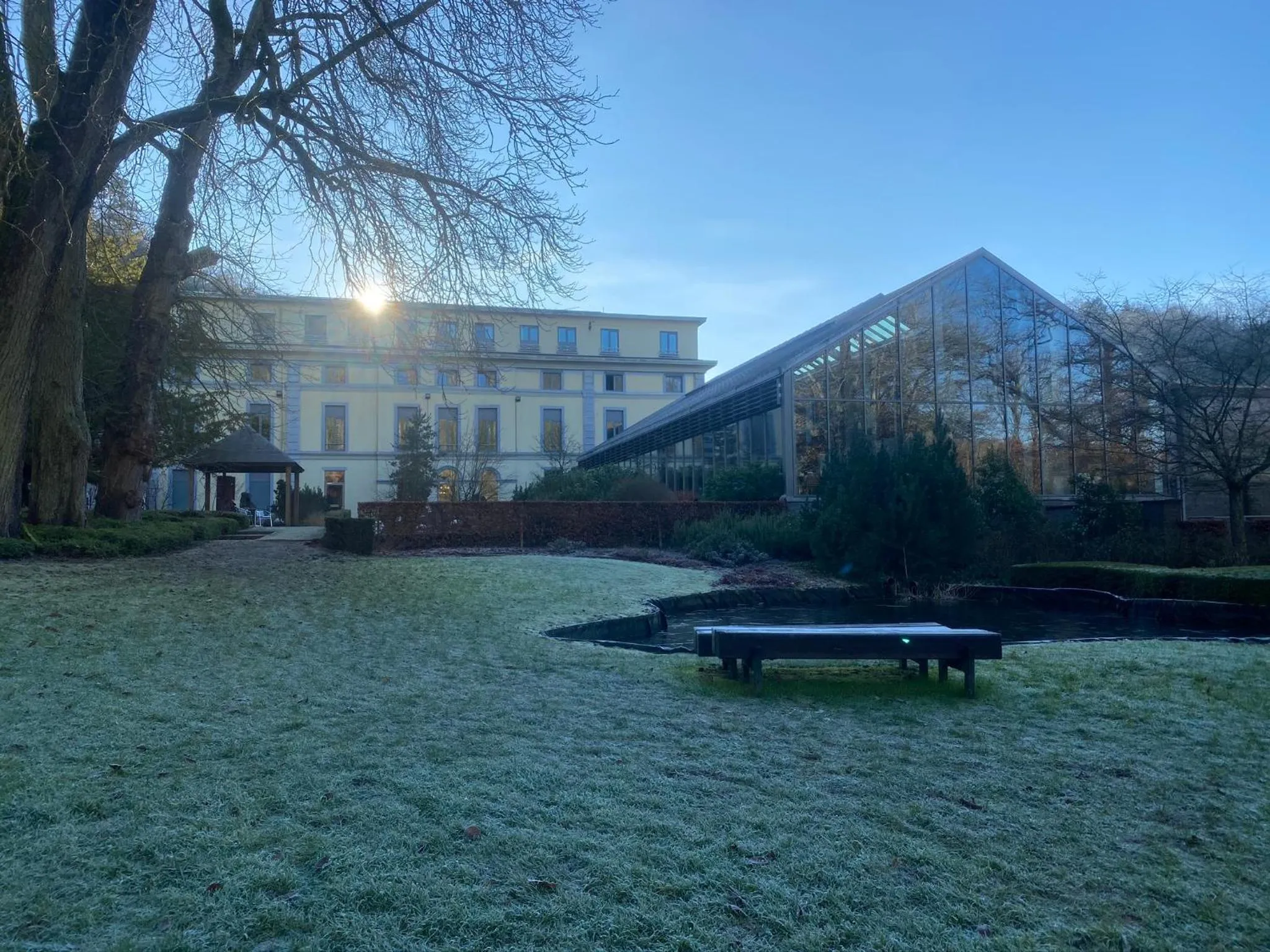 Garden in Castel de Pont-a-Lesse