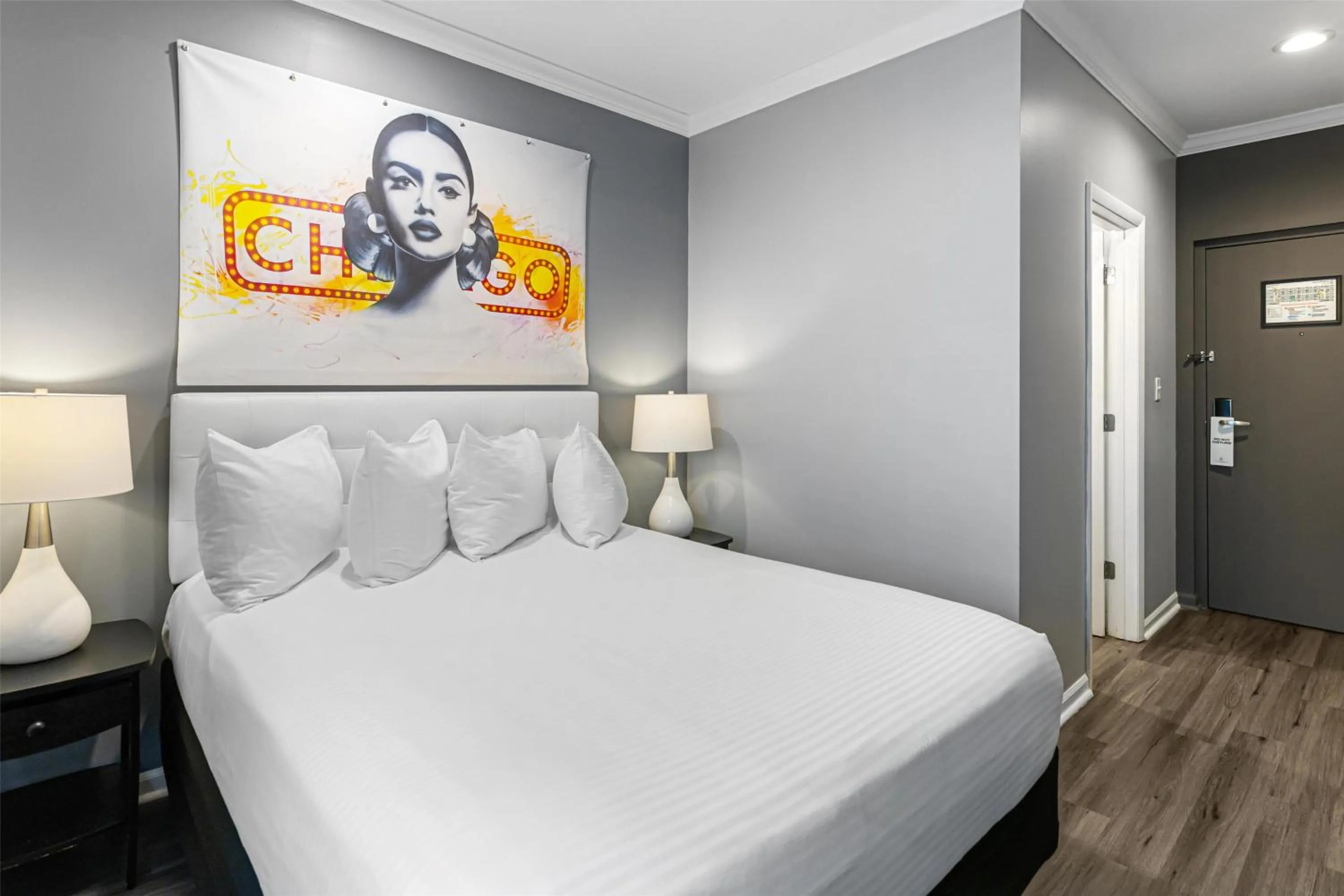 Bedroom, Bed in Hotel Chicago West Loop, SureStay Collection by Best Western