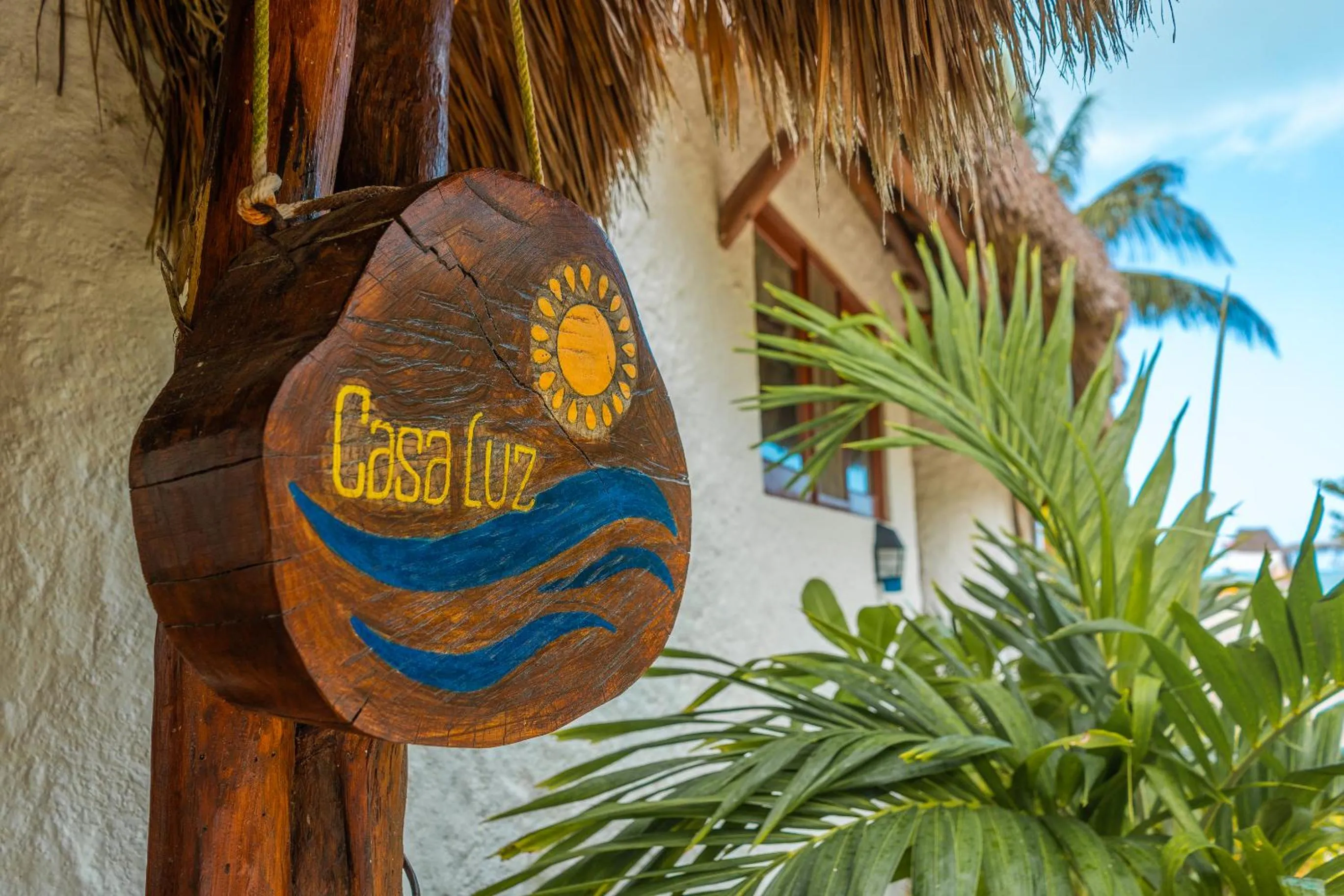 Property logo or sign in Casa Luz Beach Front Holbox