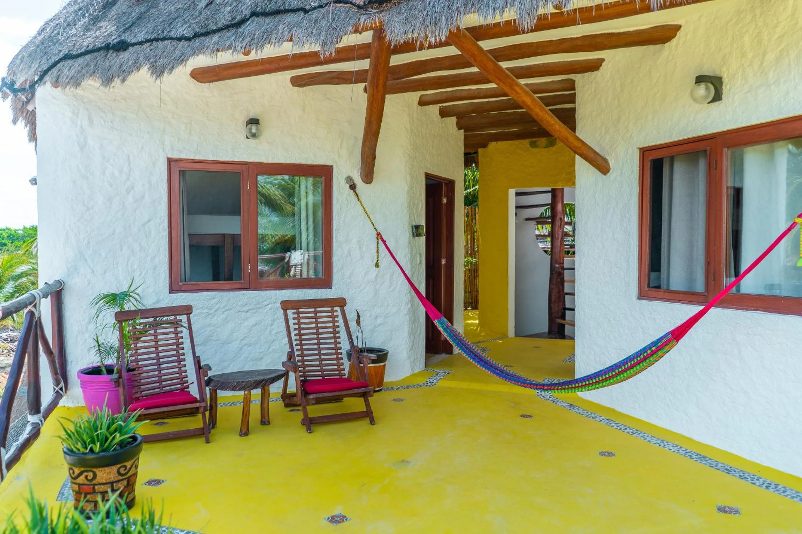 Balcony/Terrace in Casa Luz Beach Front Holbox