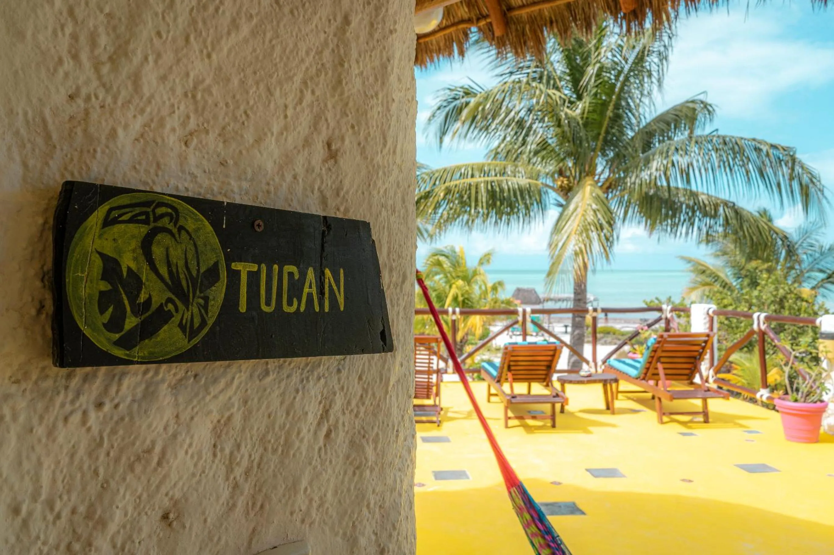Balcony/Terrace in Casa Luz Beach Front Holbox