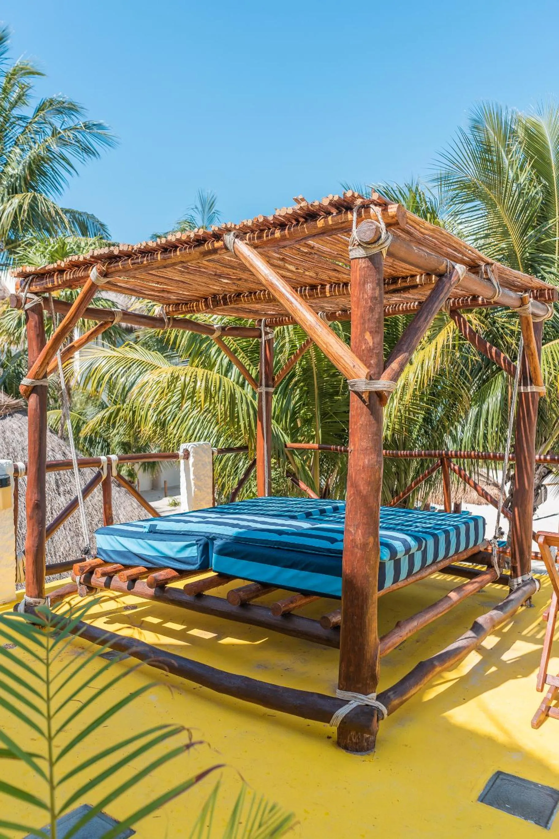 Solarium in Casa Luz Beach Front Holbox