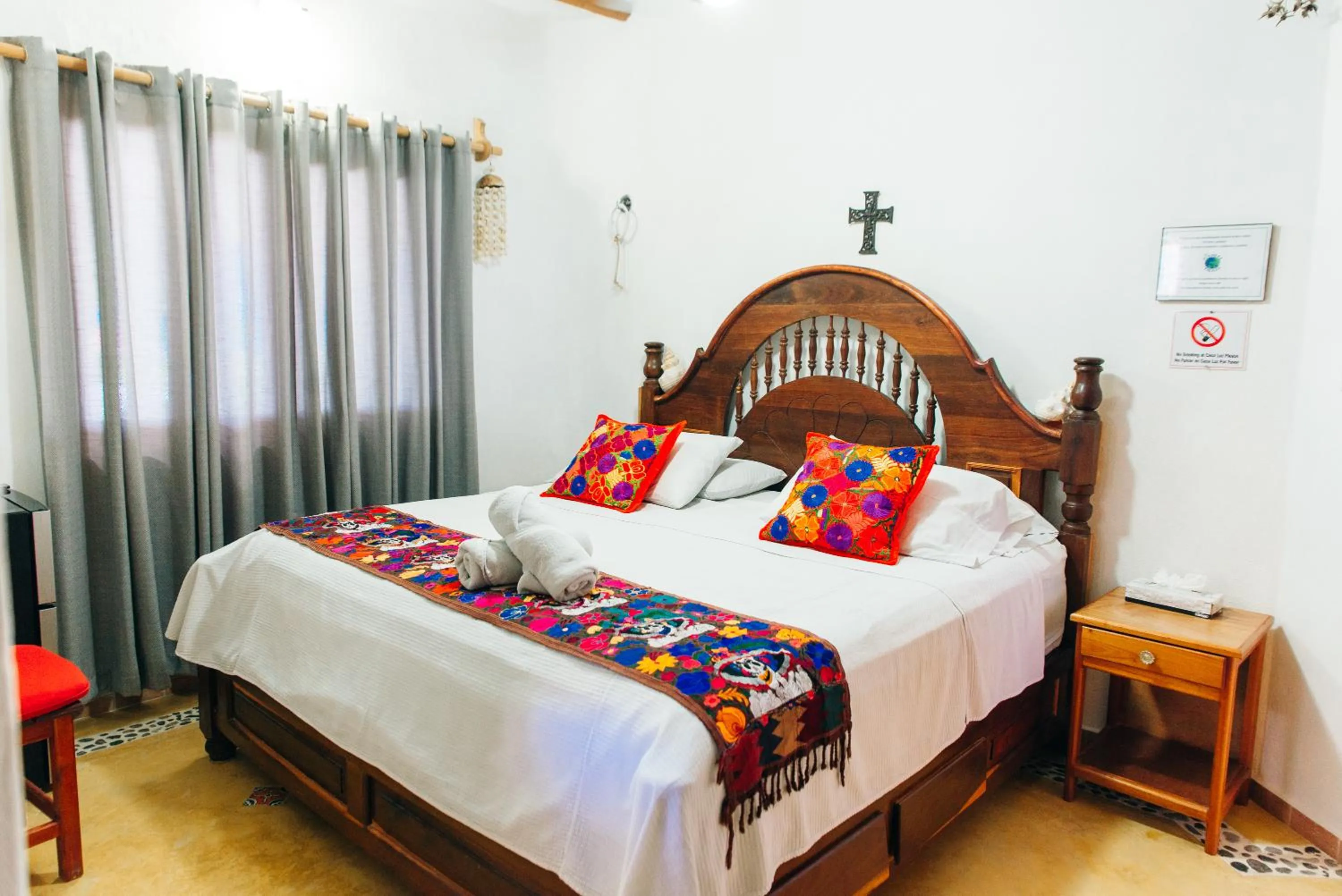 Bed in Casa Luz Beach Front Holbox