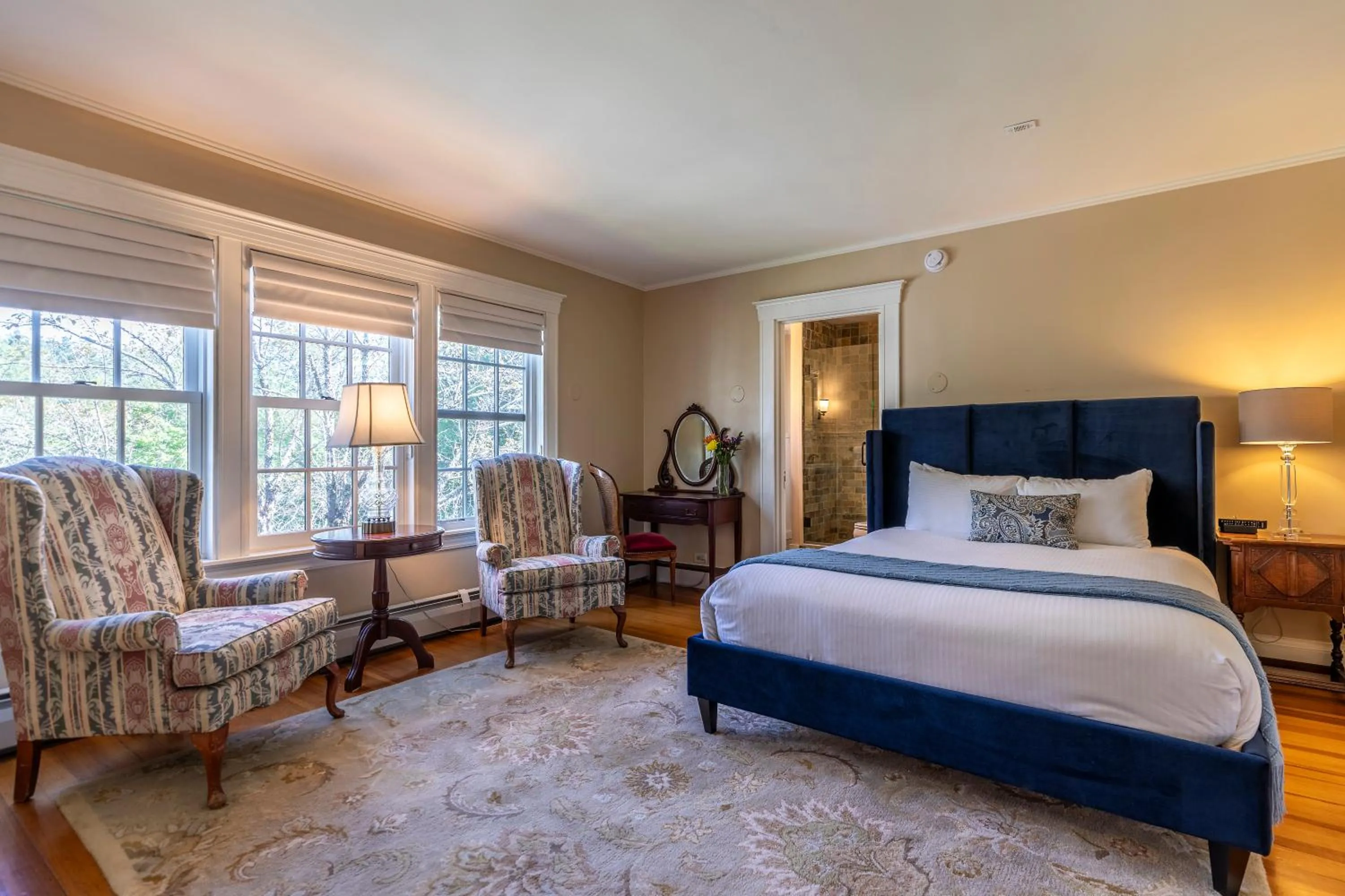 Bed in The White House Inn