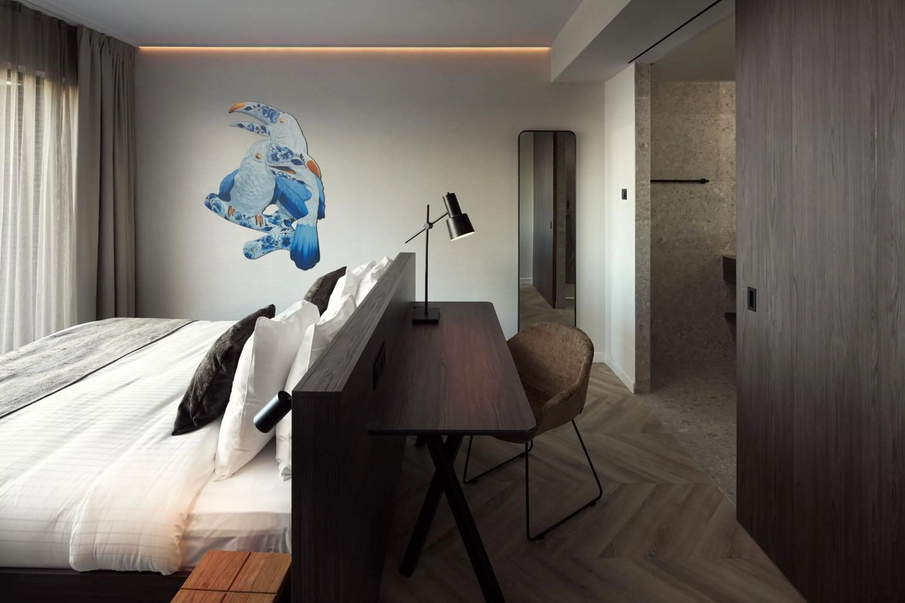 Bed in Van der Valk Hotel Beveren