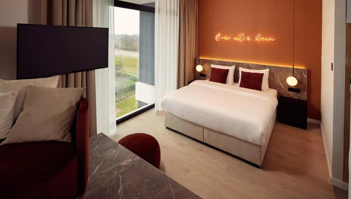 Bed in Van der Valk Hotel Beveren