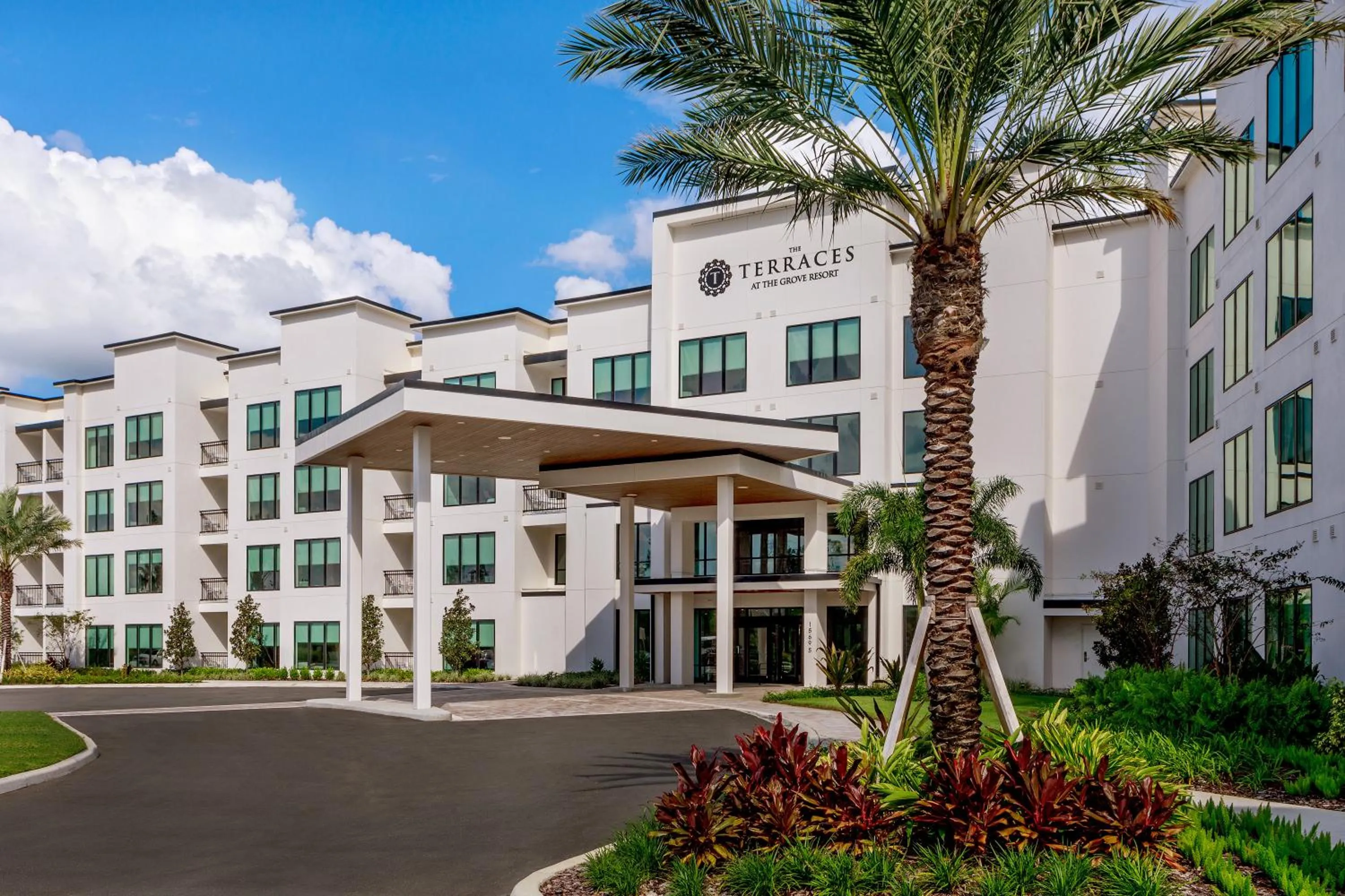 Property building in The Grove Resort & Water Park Orlando