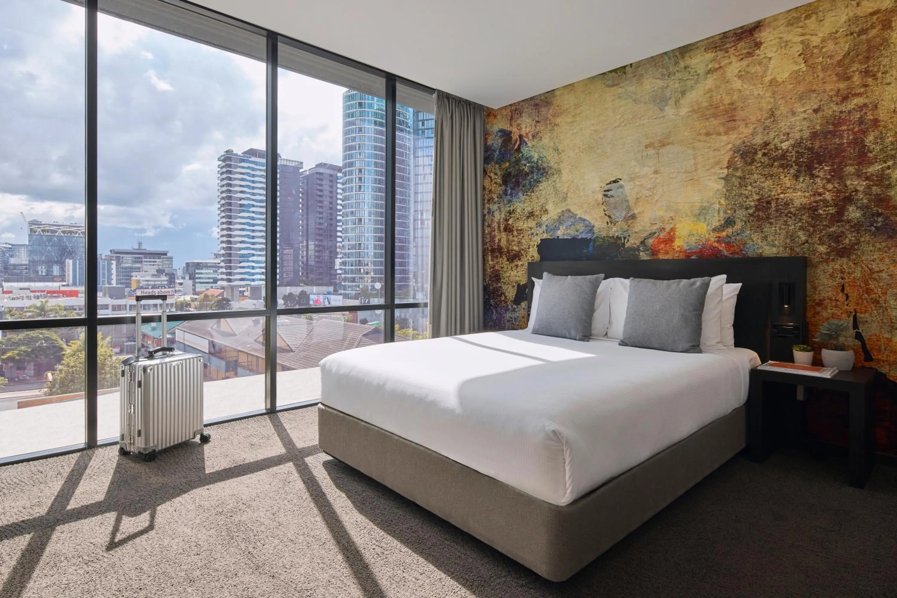 Bedroom, Bed in Kennigo Hotel Brisbane, Independent Collection by EVT