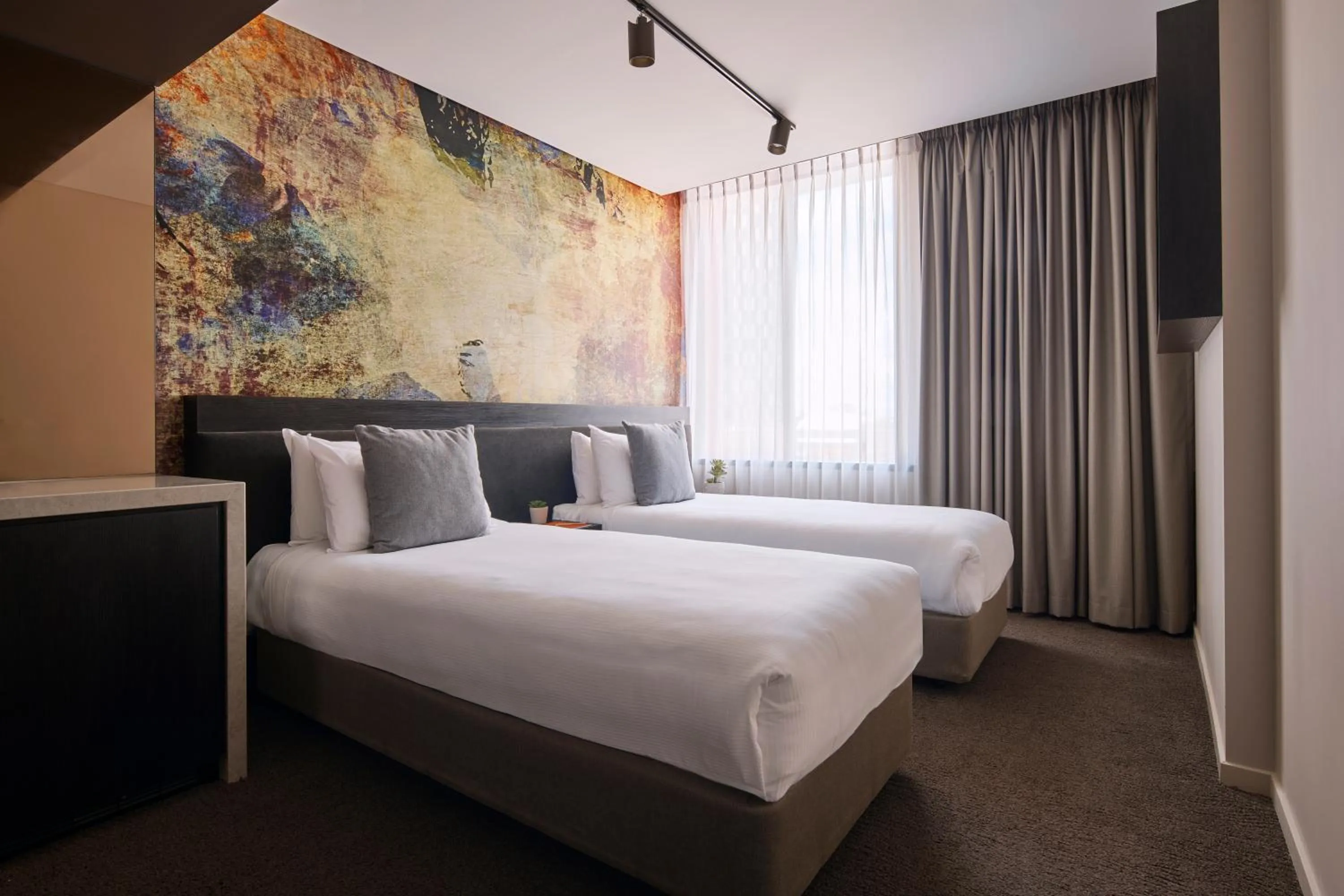 Bed in Kennigo Hotel Brisbane, Independent Collection by EVT