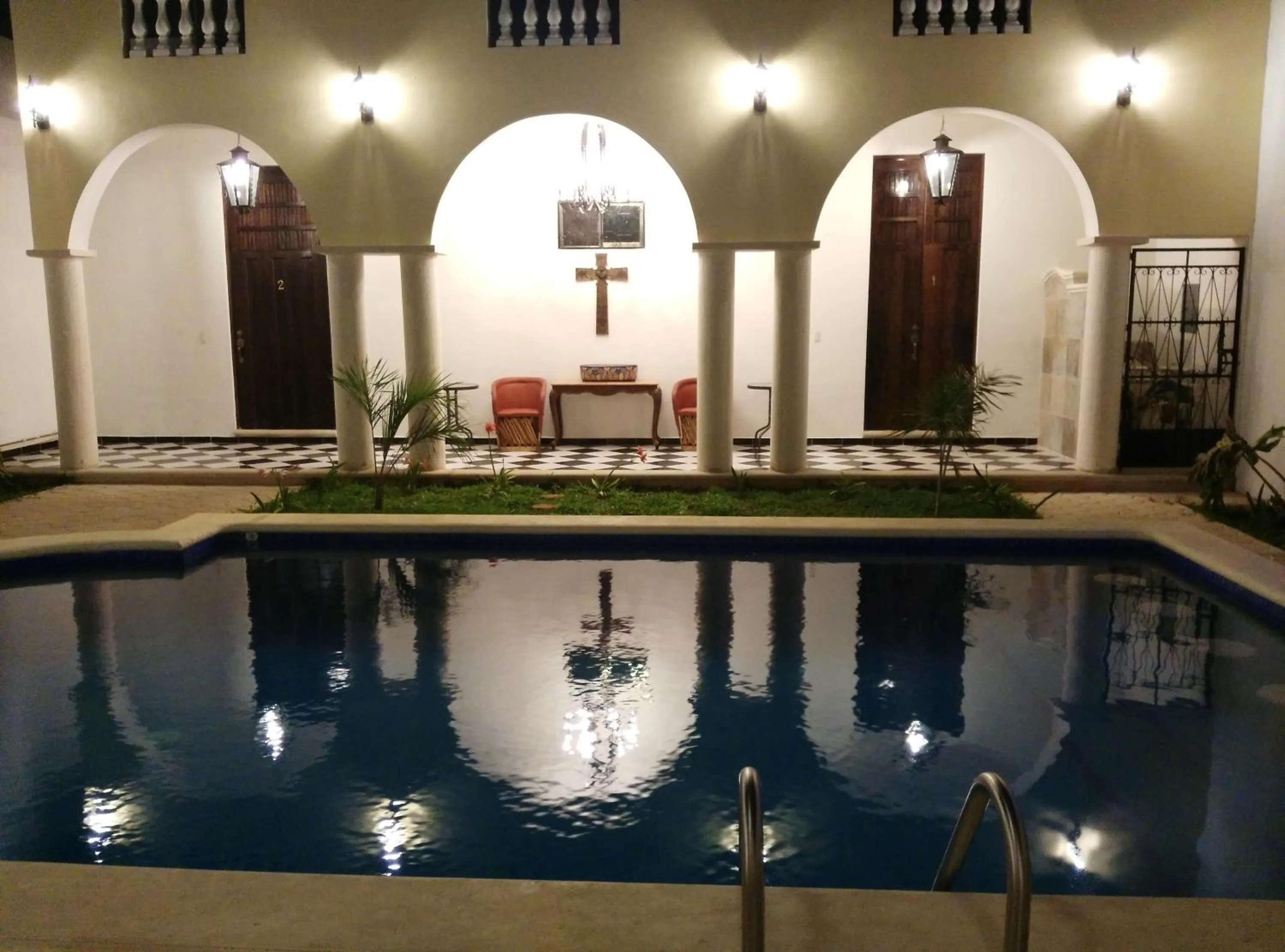 Swimming pool in Hotel Hacienda Margot