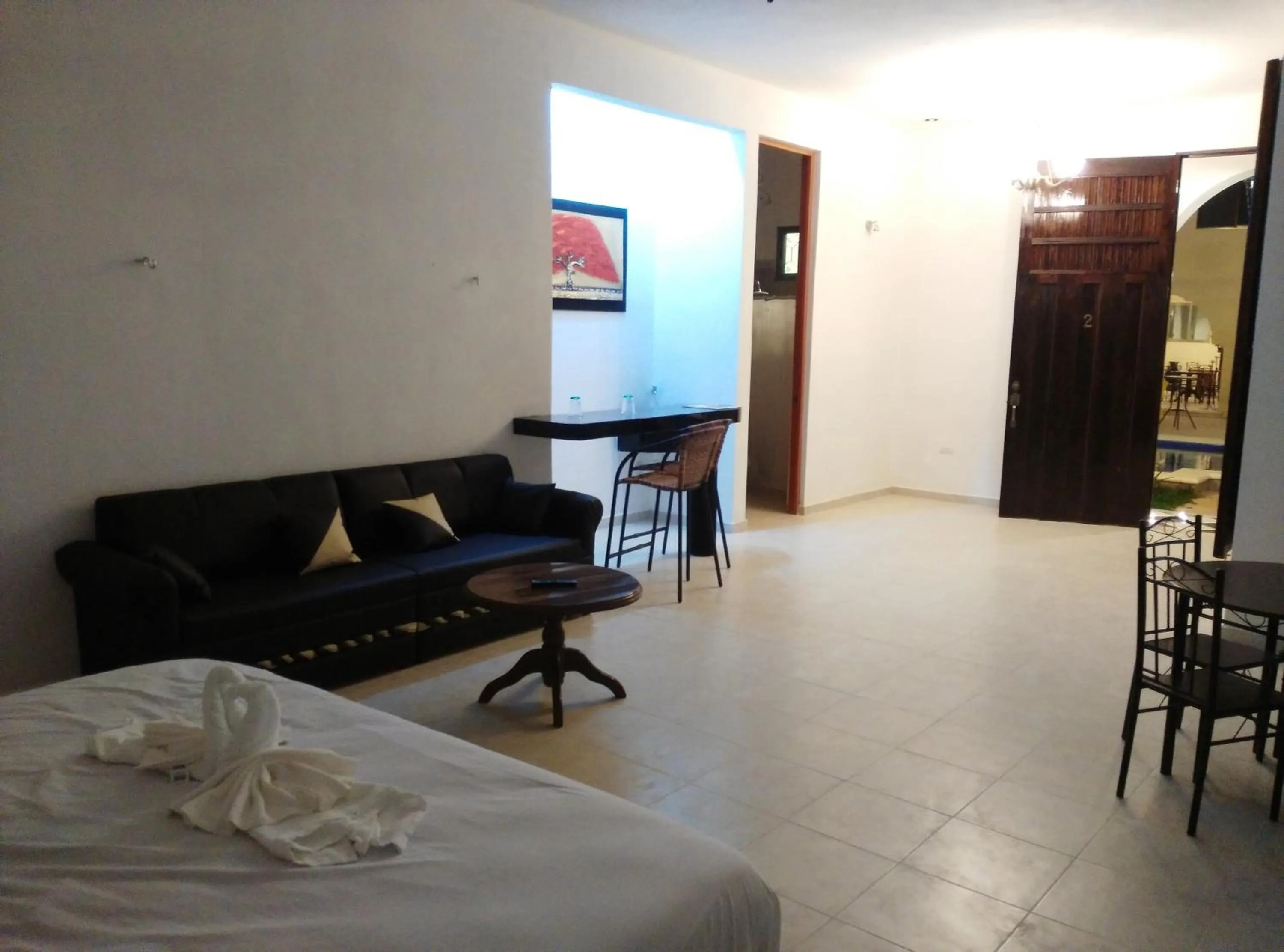 Bedroom, Bed in Hotel Hacienda Margot