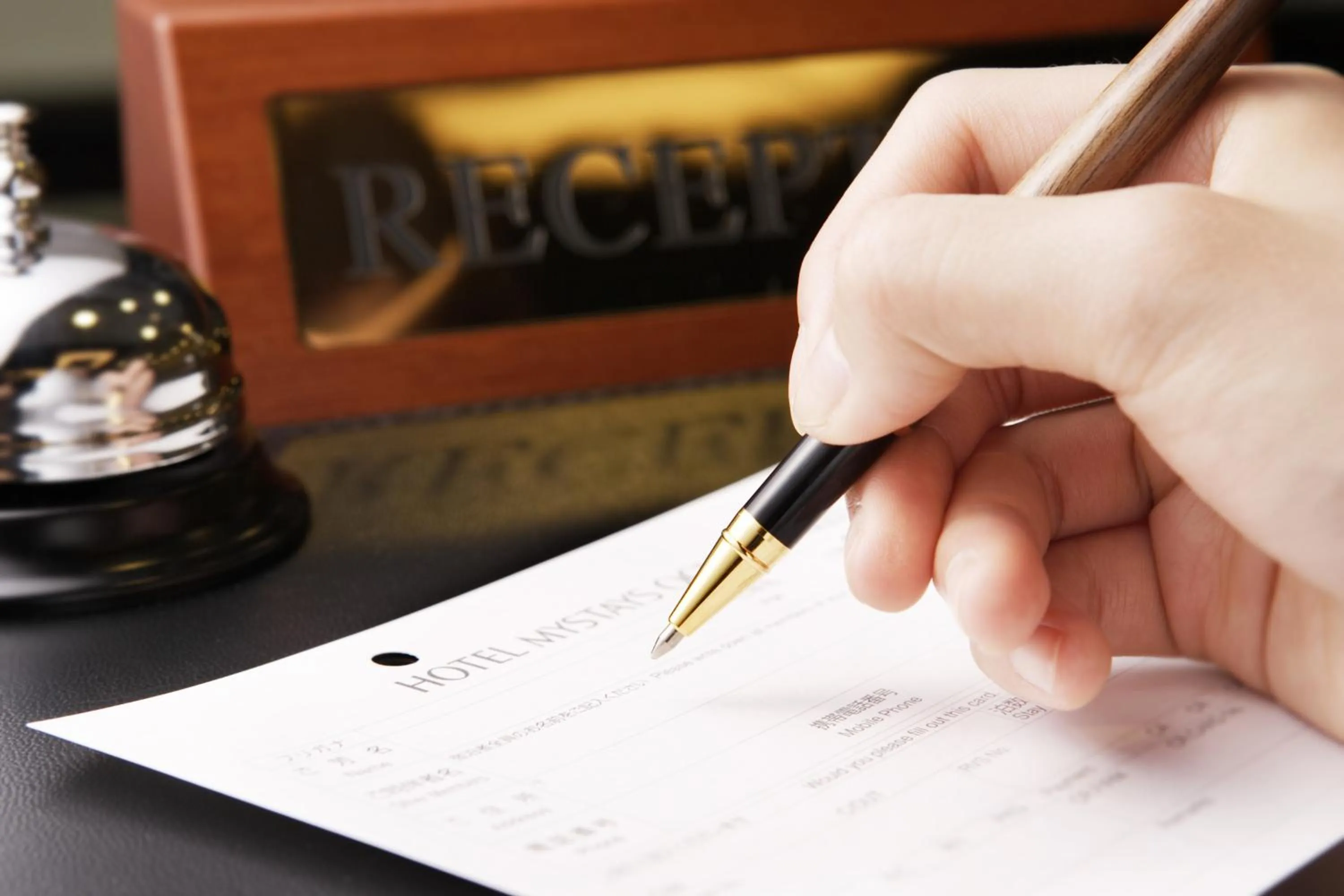 Staff in Hotel Mystays Premier Akasaka