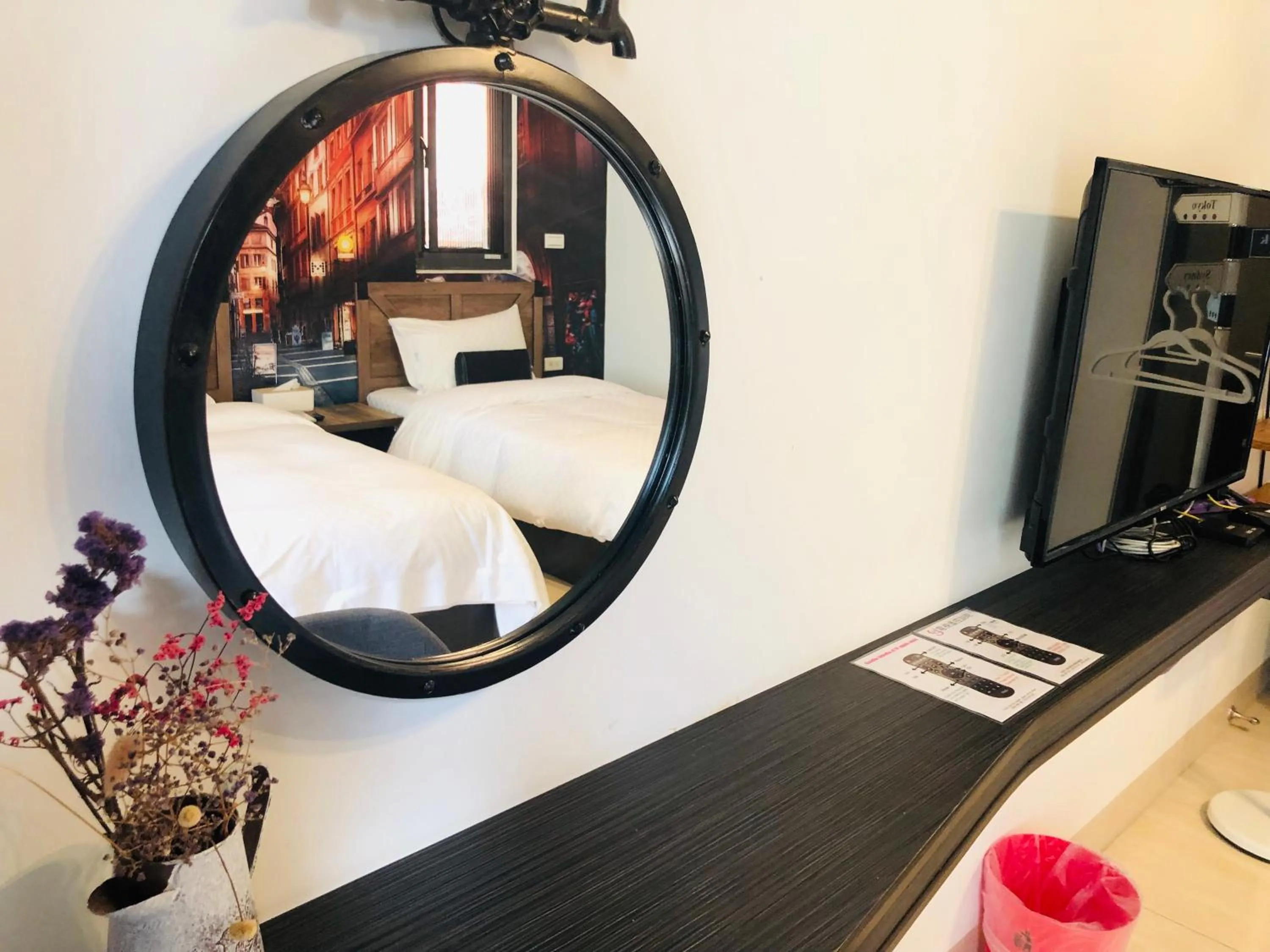 Decorative detail in INg Hostel