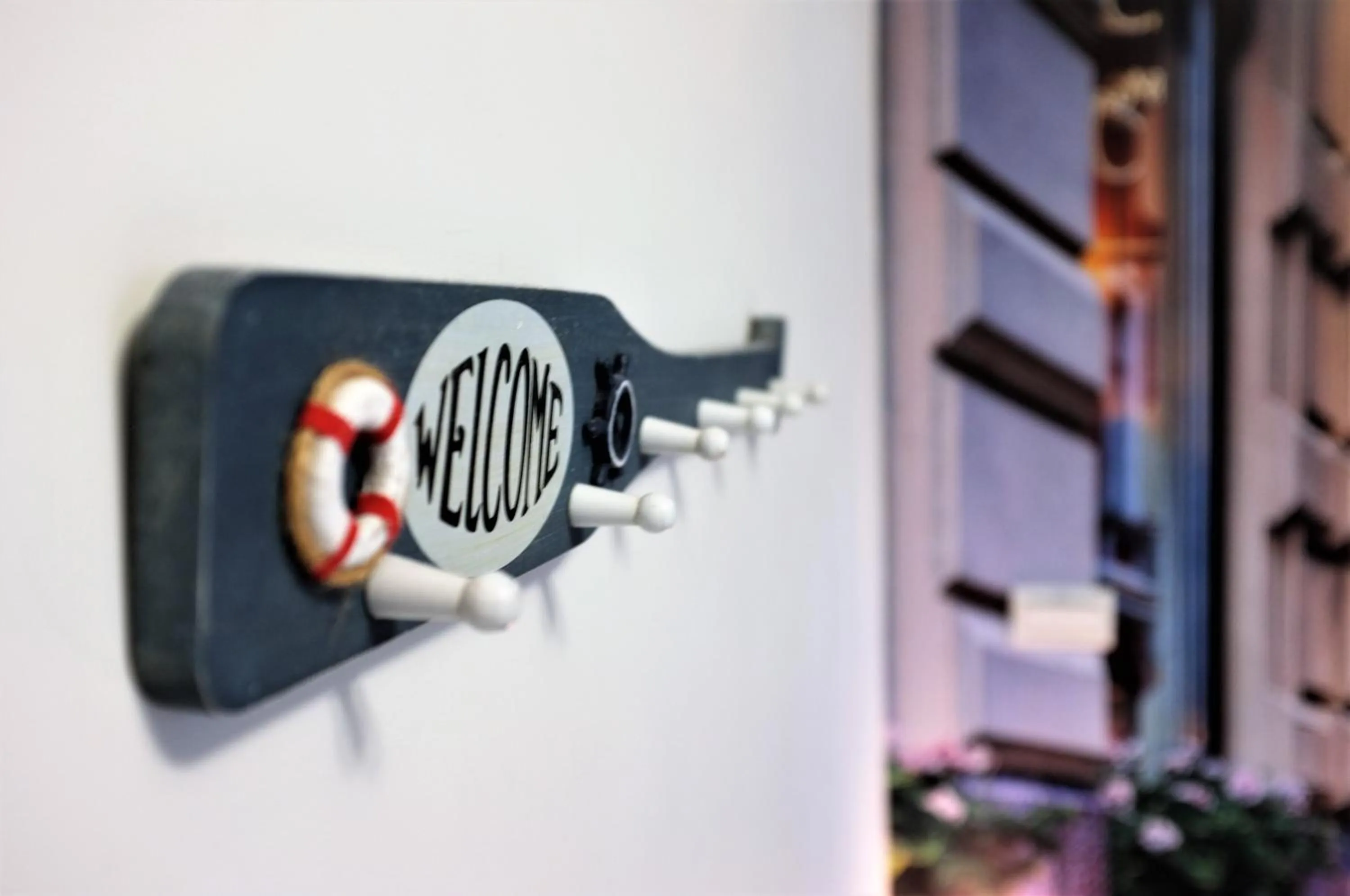 Decorative detail in INg Hostel